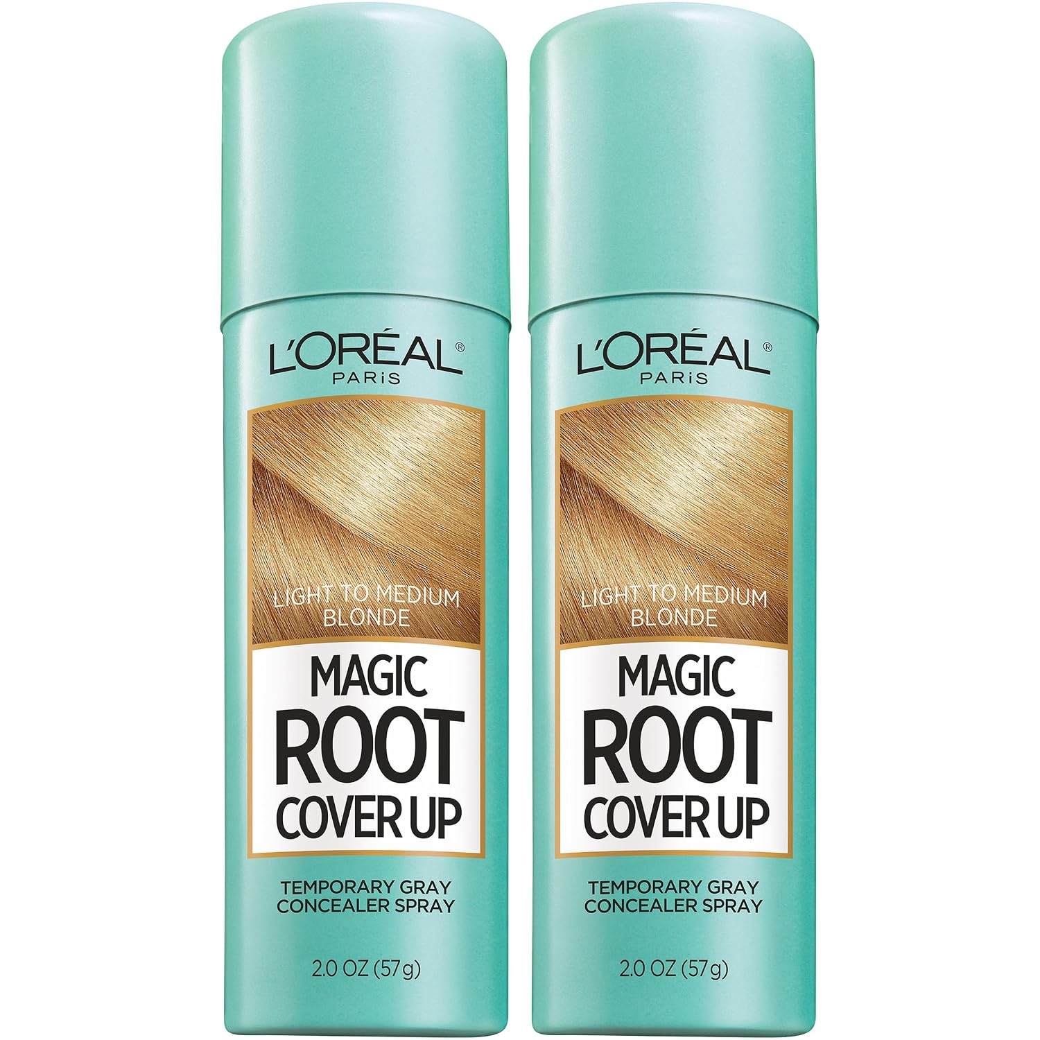 SPRAY CUBRIDOR DE RAÍCES MAGIC ROOT L'ORÉAL PARIS RUBIO CLARO/MEDIO 2 OZ PACK 2 - 1