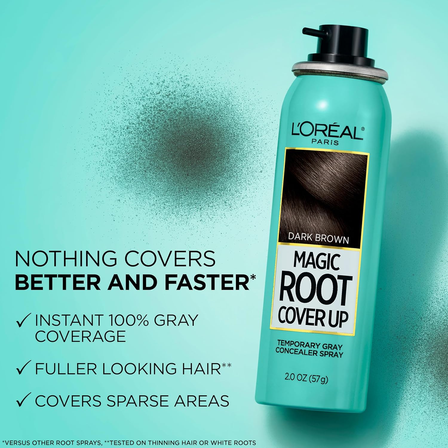 SPRAY CUBRIDOR DE RAÍCES MAGIC ROOT L'ORÉAL PARIS RUBIO CLARO/MEDIO 2 OZ PACK 2 - 2