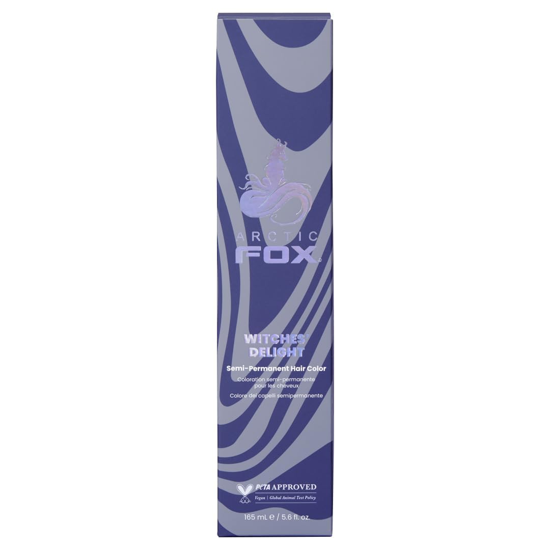 TINTURA CAPILAR ARCTIC FOX WITCHES' DELIGHT PÚRPURA SEMI-PERMANENTE 165ML - 1