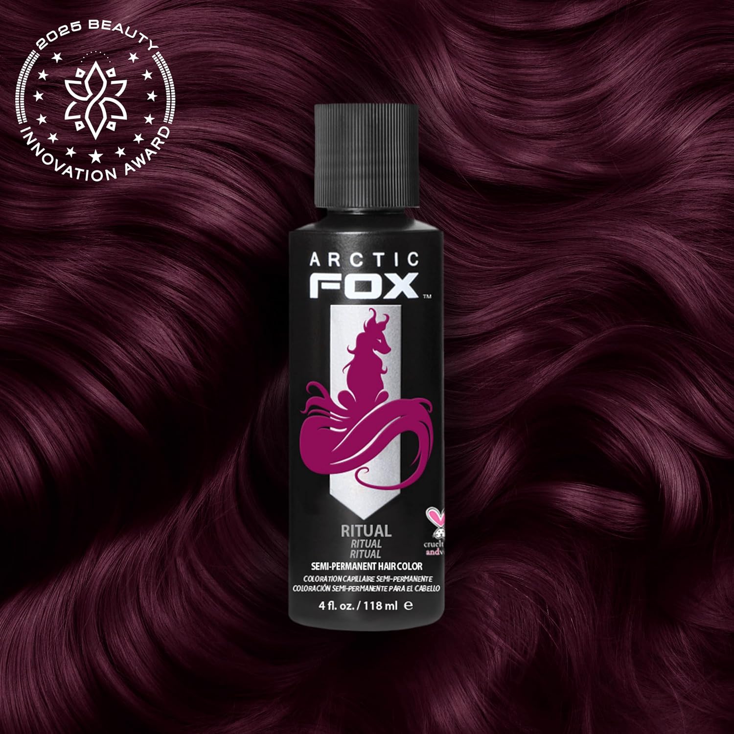TINTURA SEMIPERMANENTE ARCTIC FOX RITUAL BURGUNDY VEGANA 2 X 4 FL OZ - 2
