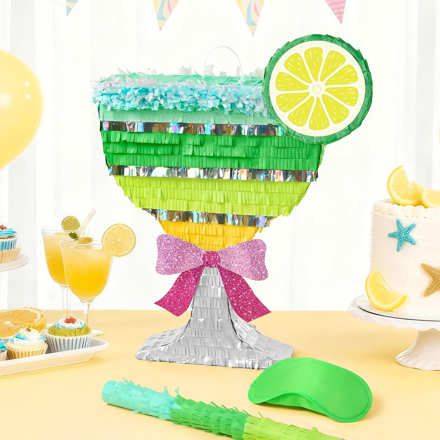 PIÑATA CÓCTEL MARTINI WERNNSAI CON LAZO DECORATIVO - 2