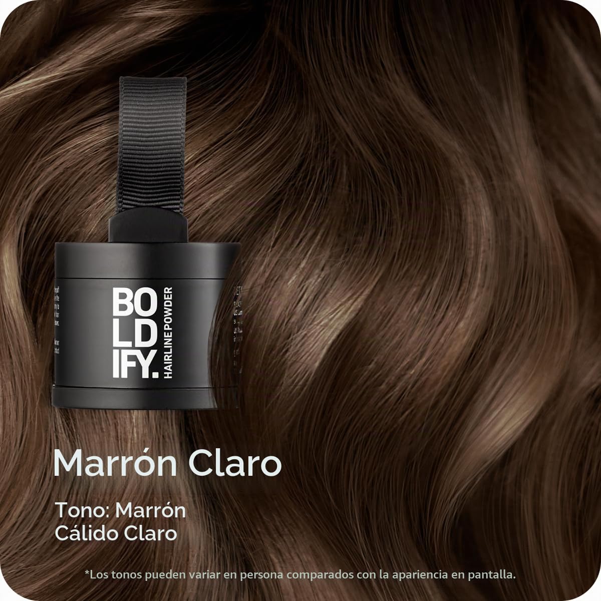 POLVO PARA RAÍCES BOLDIFY HAIRLINE POWDER MARRÓN CLARO 4G - 2