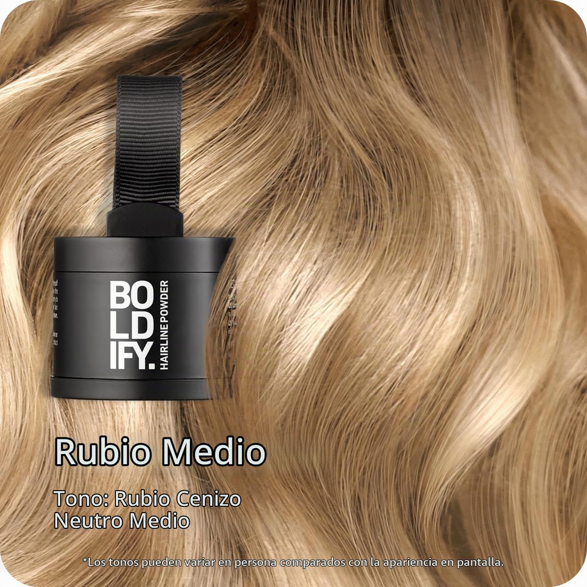 POLVO PARA RAÍCES BOLDIFY HAIRLINE POWDER RUBIO MEDIO 4G - 2