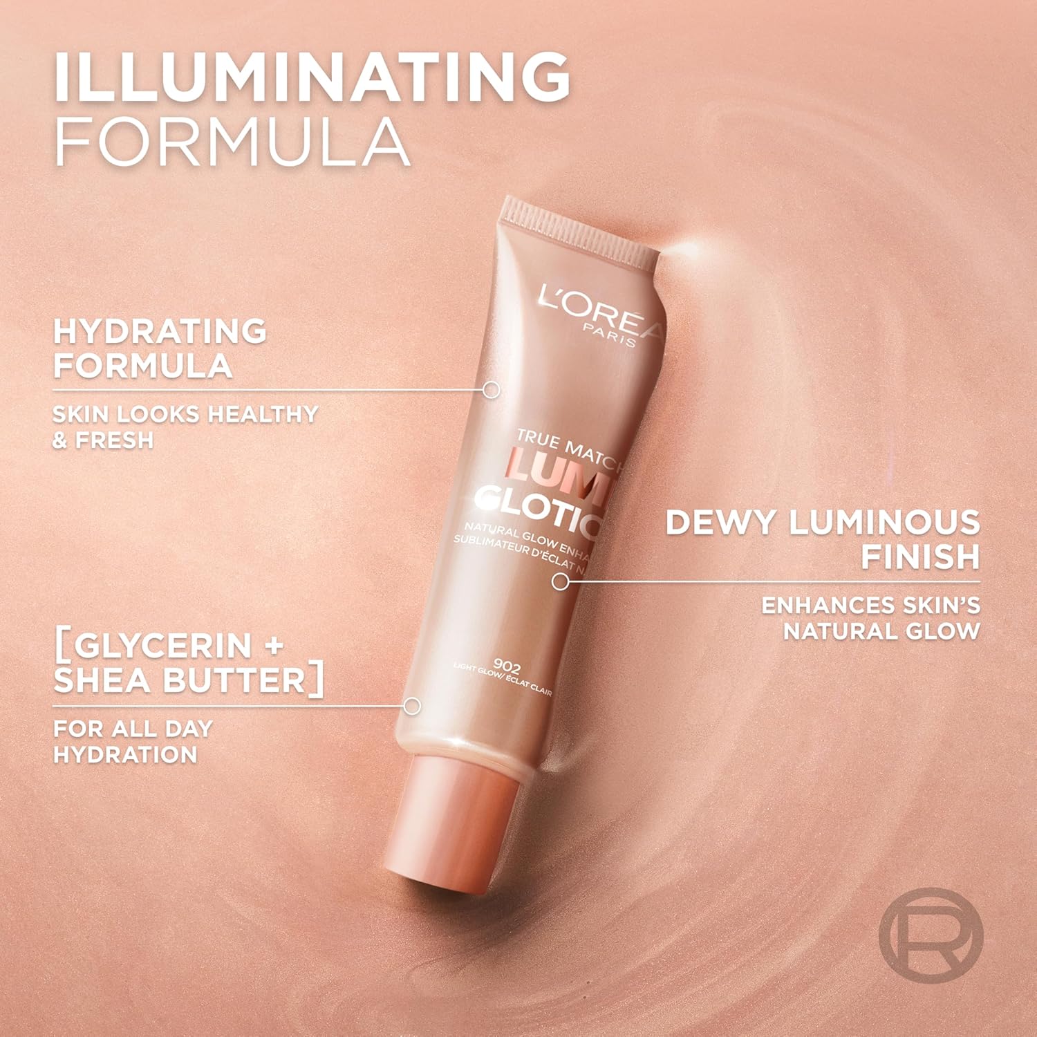 L'ORÉAL PARIS TRUE MATCH LUMI GLOTION 905 RICH 1.35 FL OZ - 5