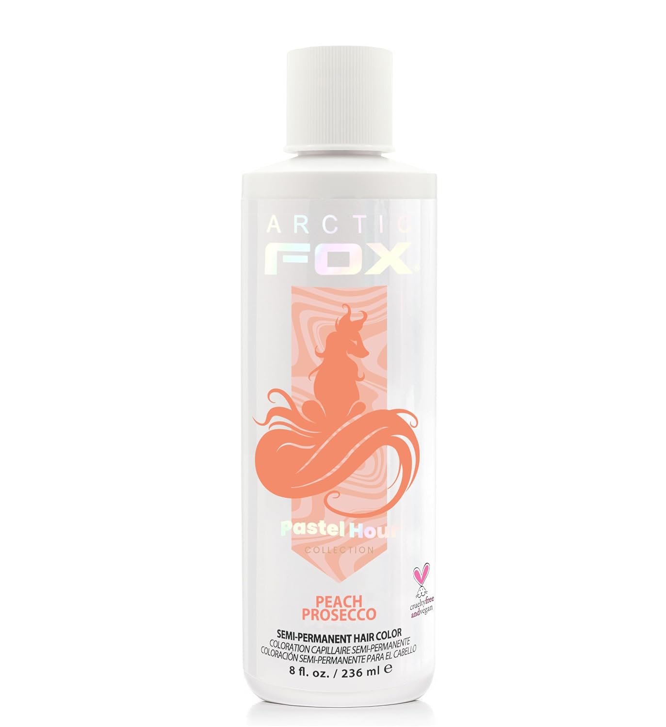 TINTURA CAPILAR ARCTIC FOX SEMI PERMANENTE PEACH PROSECCO 8 FL OZ - 1