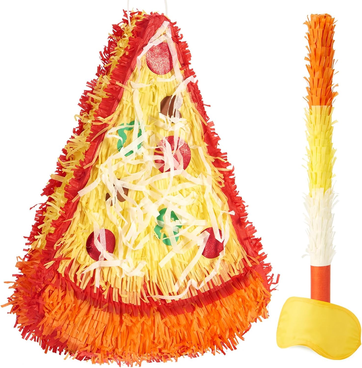 PIÑATA PIZZA WERNNSAI DECORACIÓN FIESTA TEMÁTICA - 1