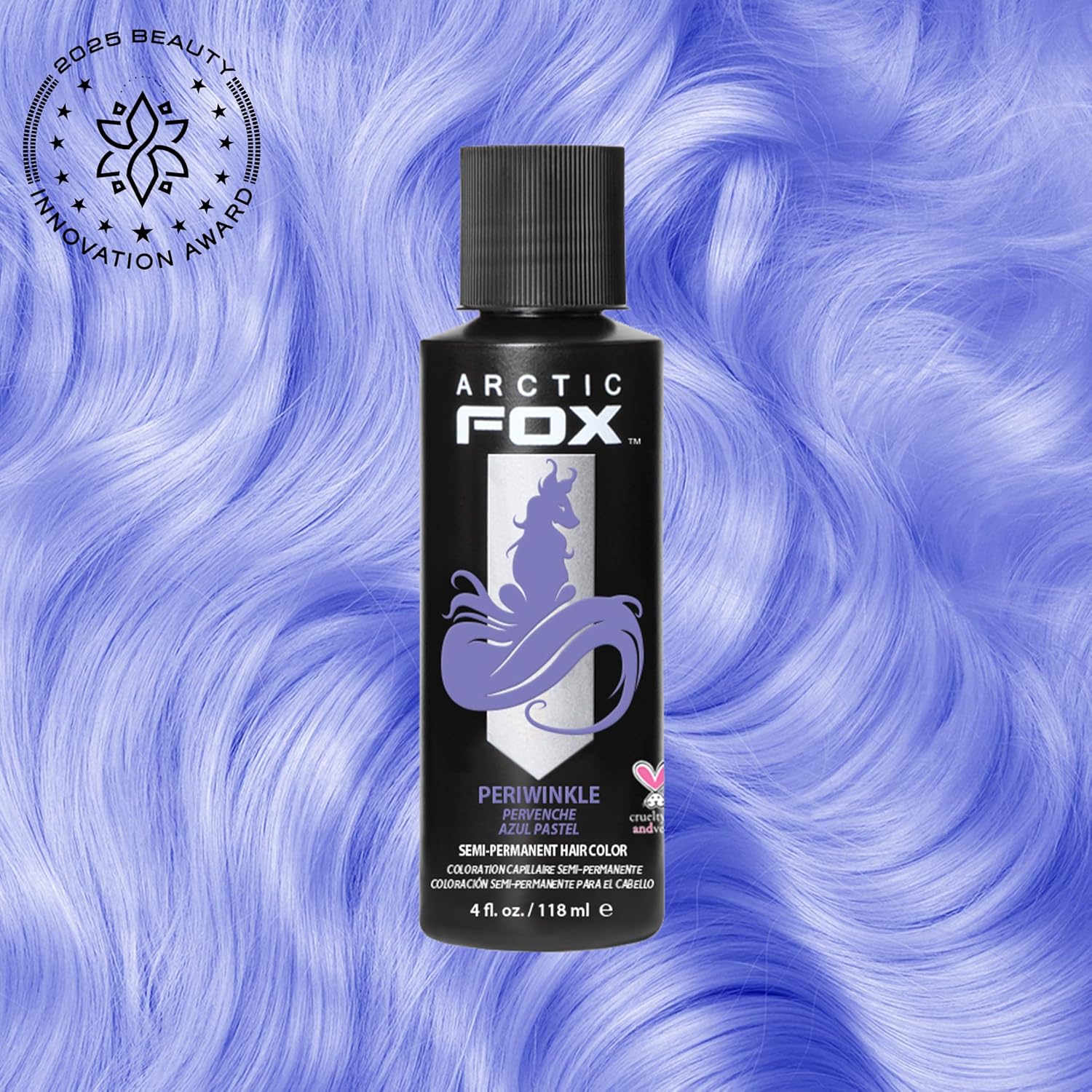 TINTURA SEMIPERMANENTE ARCTIC FOX PERIWINKLE BLUE VEGANA 2 X 4 OZ - 2
