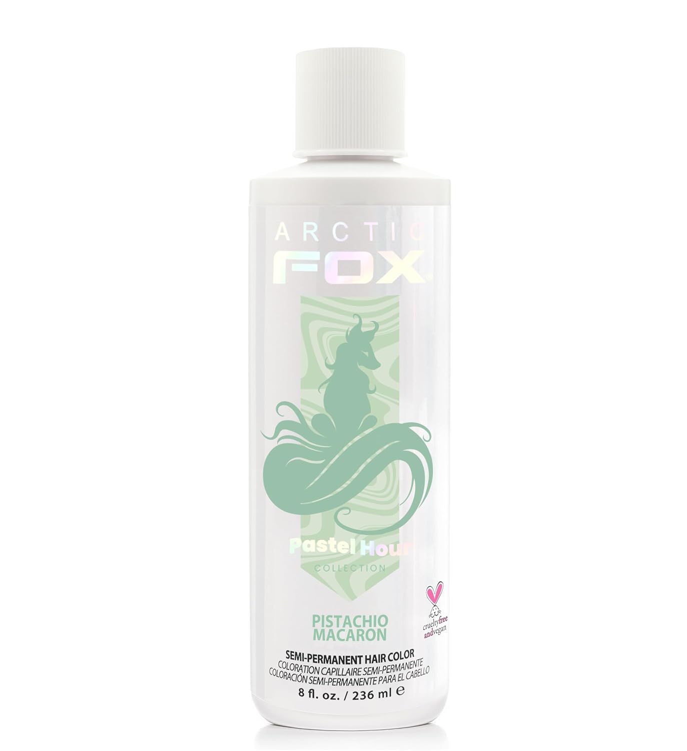 TINTURA SEMIPERMANENTE ARCTIC FOX MINT PISTACHIO MACARON VERDE PASTEL 8 OZ - 1