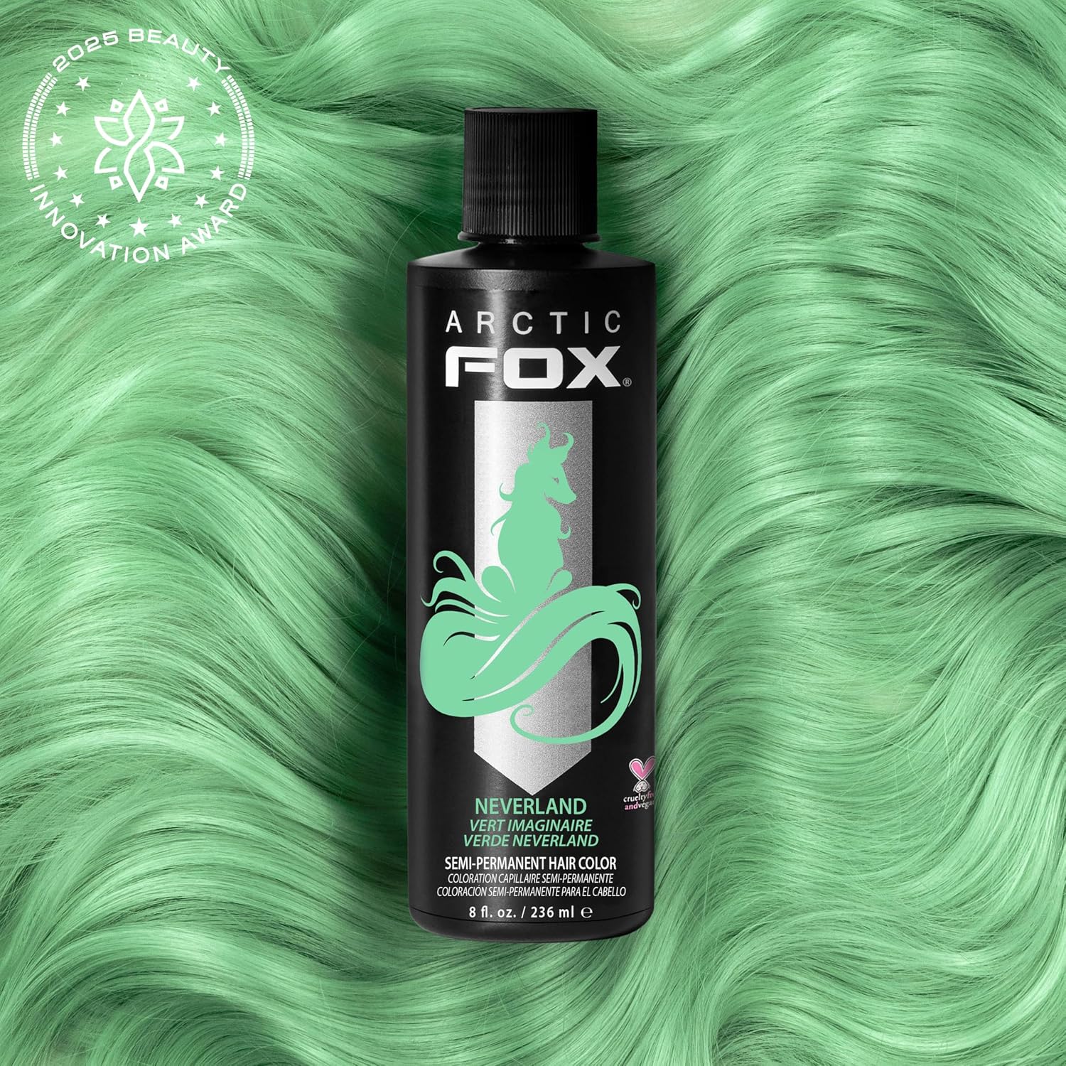TINTURA SEMIPERMANENTE ARCTIC FOX NEVERLAND MENTA PASTEL 8 FL OZ - 2