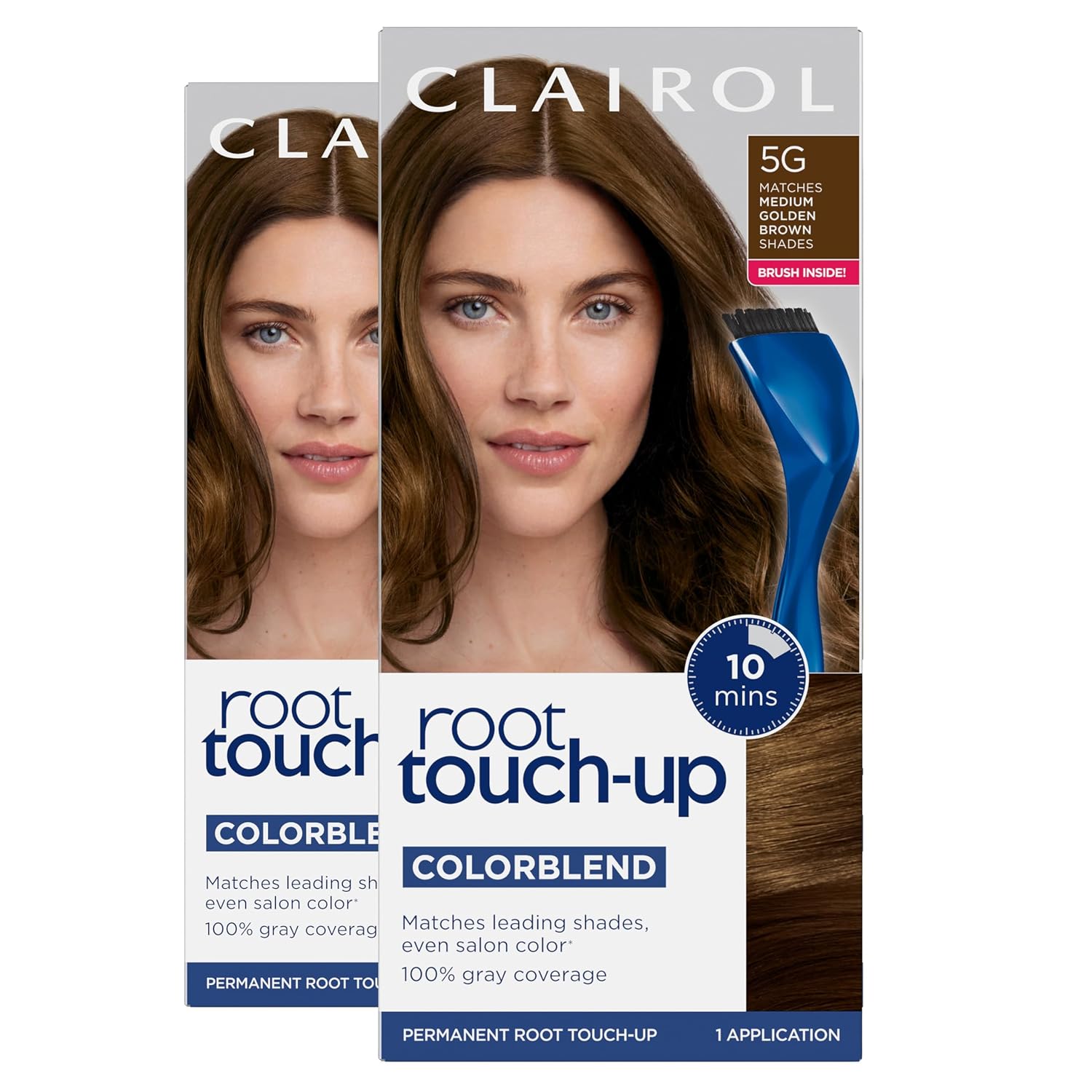 TINTURA PERMANENTE CLAIROL ROOT TOUCH UP 5G CASTAÑO DORADO MEDIO PACK 2 - 1