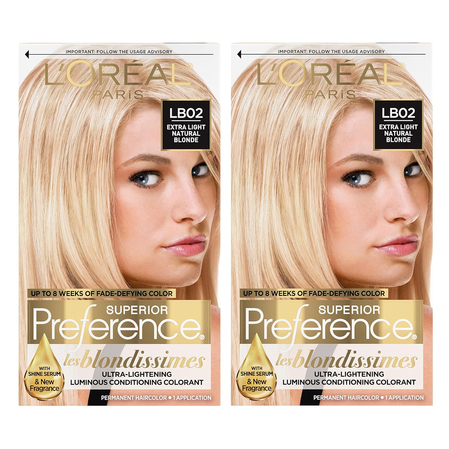 TINTURA PERMANENTE L'ORÉAL PARIS SUPERIOR PREFERENCE RUBIO NATURAL EXTRA CLARO PACK 2 - 1