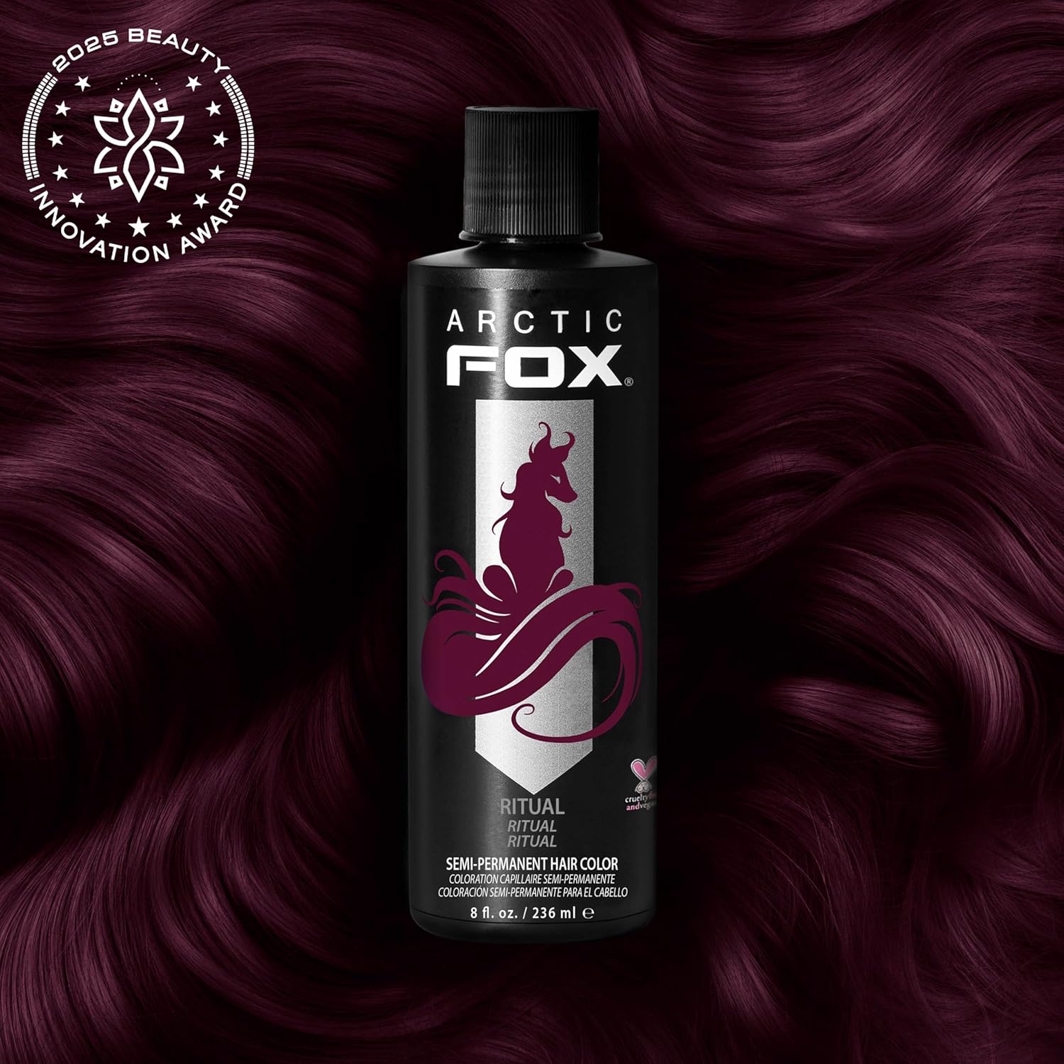 TINTURA SEMIPERMANENTE ARCTIC FOX RITUAL BORGOÑA 8 OZ - 2
