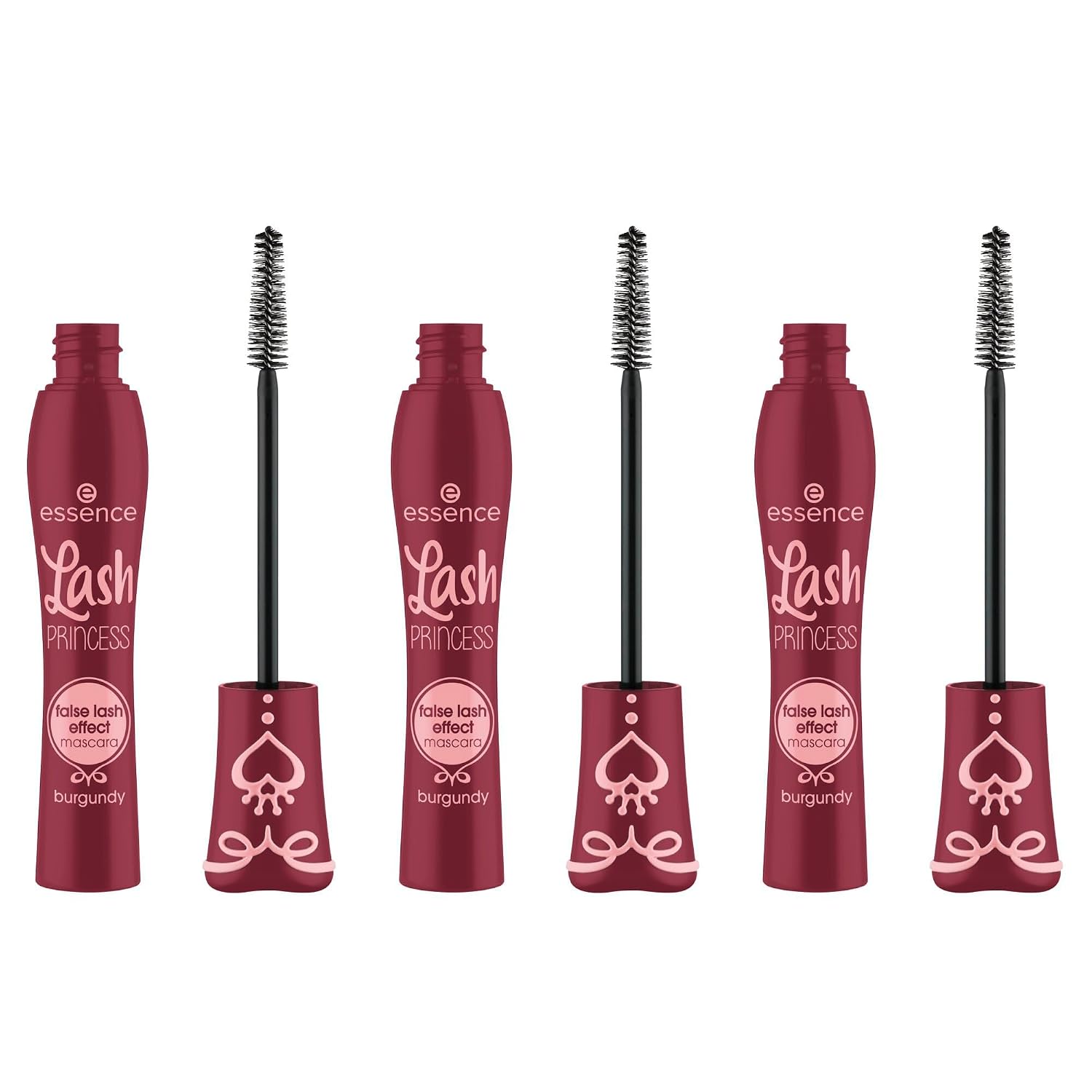 MÁSCARA DE PESTAÑAS ESSENCE LASH PRINCESS EFECTO PESTAÑAS POSTIZAS BURDEO PACK 3 - 1
