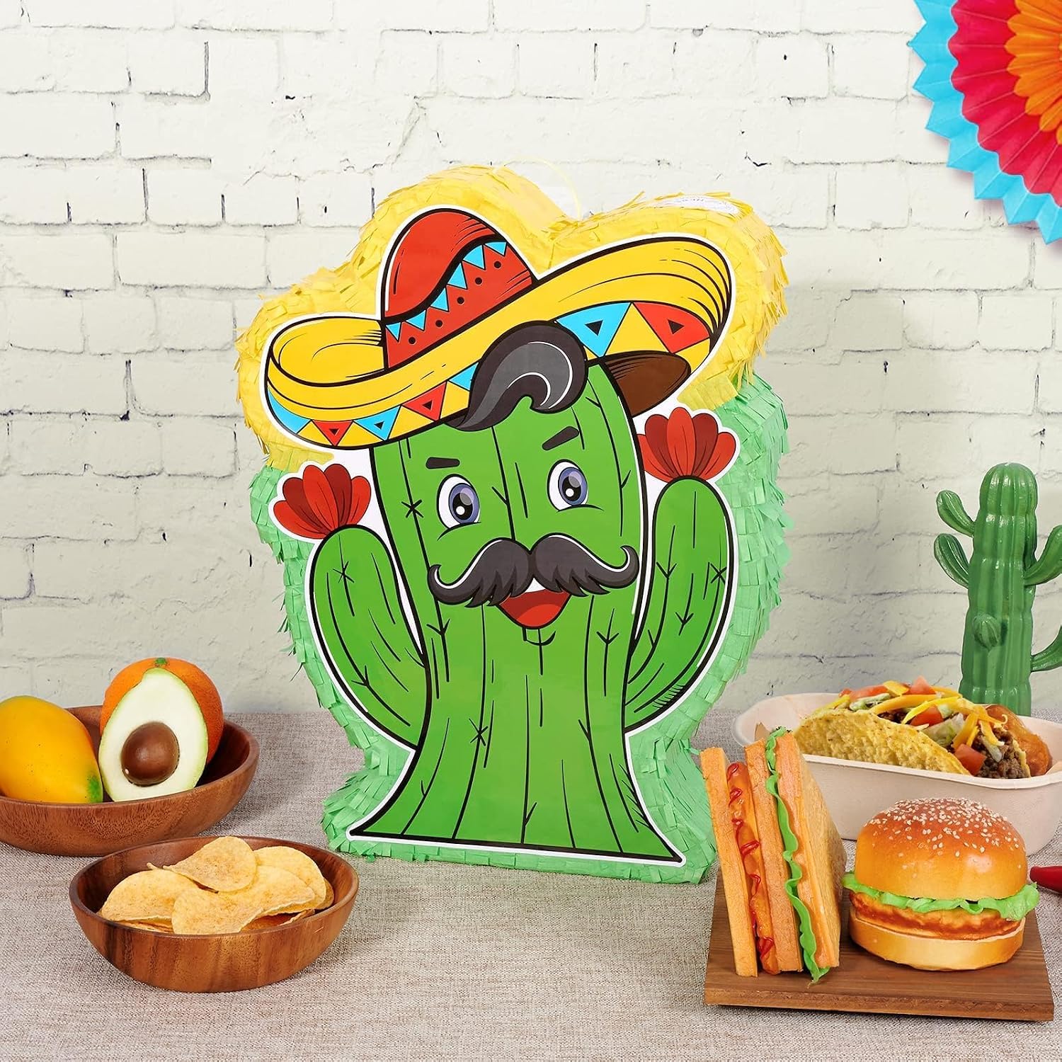 PIÑATA CACTUS MEXICANA WERNNSAI PARA FIESTA TEMÁTICA - 2