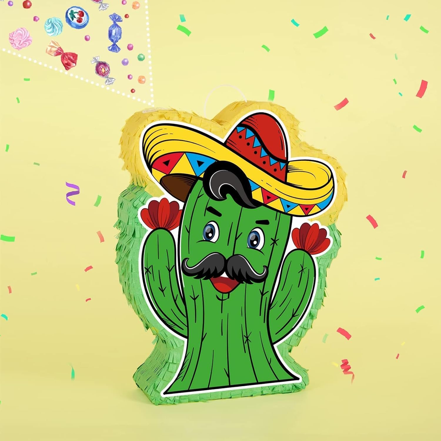 PIÑATA CACTUS MEXICANA WERNNSAI PARA FIESTA TEMÁTICA - 4