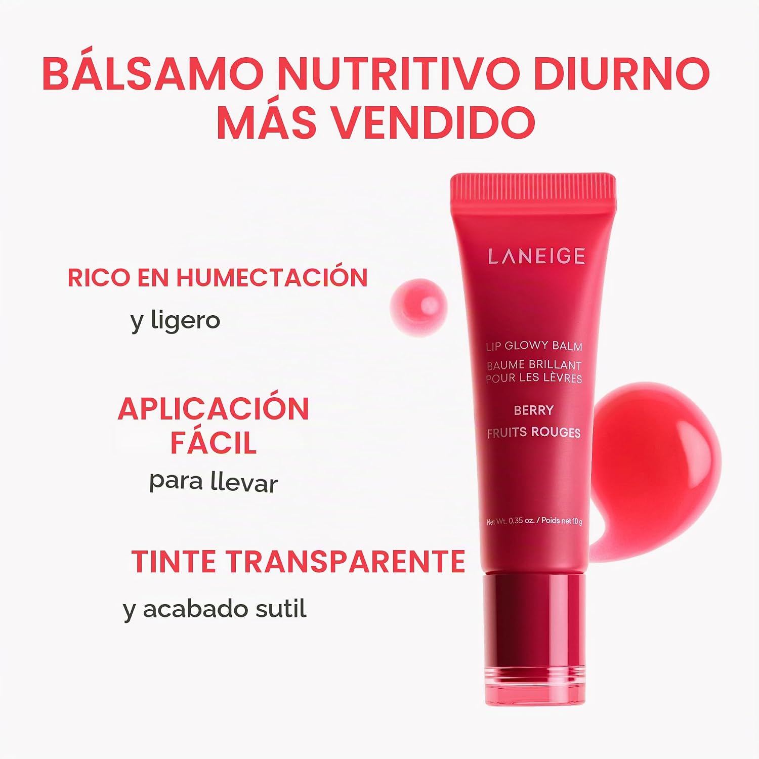 MASCARILLA DE LABIOS LANEIGE LIP SLEEPING MASK TRATAMIENTO NOCTURNO - 5