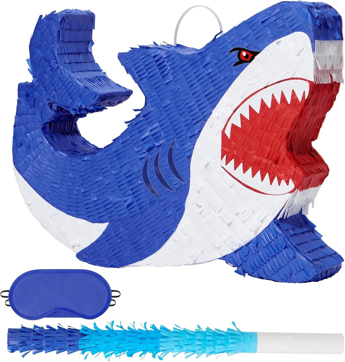 PIÑATA TIBURÓN AZUL WERNNSAI PARA FIESTA INFANTIL - 1