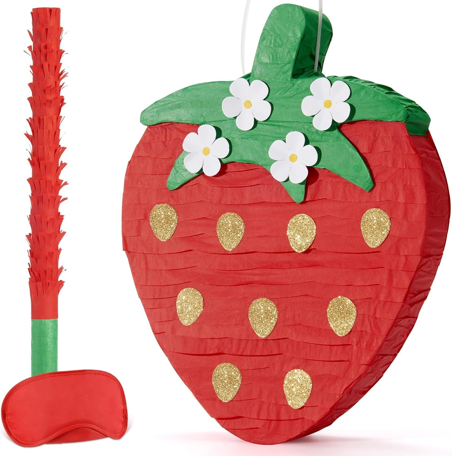 PIÑATA FRESA ROJA WERNNSAI PARA NIÑOS - 1