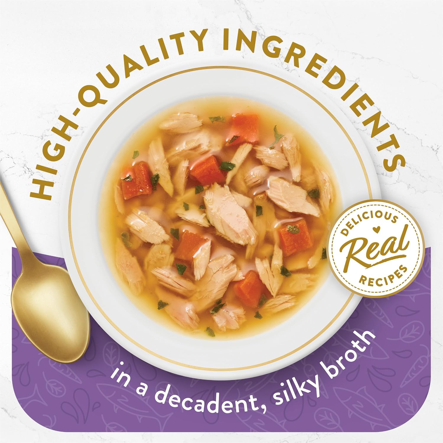 ALIMENTO HÚMEDO PURINA FANCY FEAST SENIOR PARA GATOS ATÚN EN CALDO 16 UNIDADES 1.4 OZ - 2