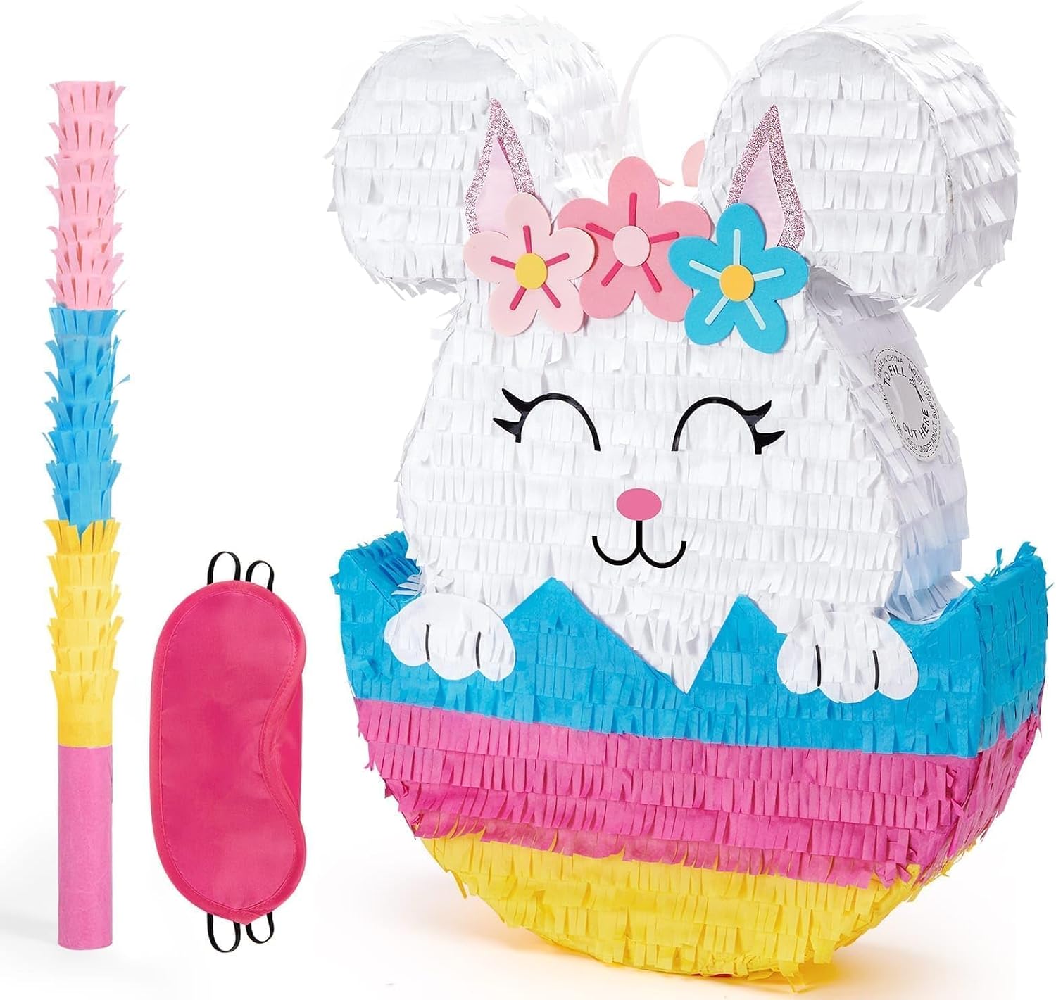 PIÑATA CONEJO DE PASCUA WERNNSAI 42X31.6 CM - 1