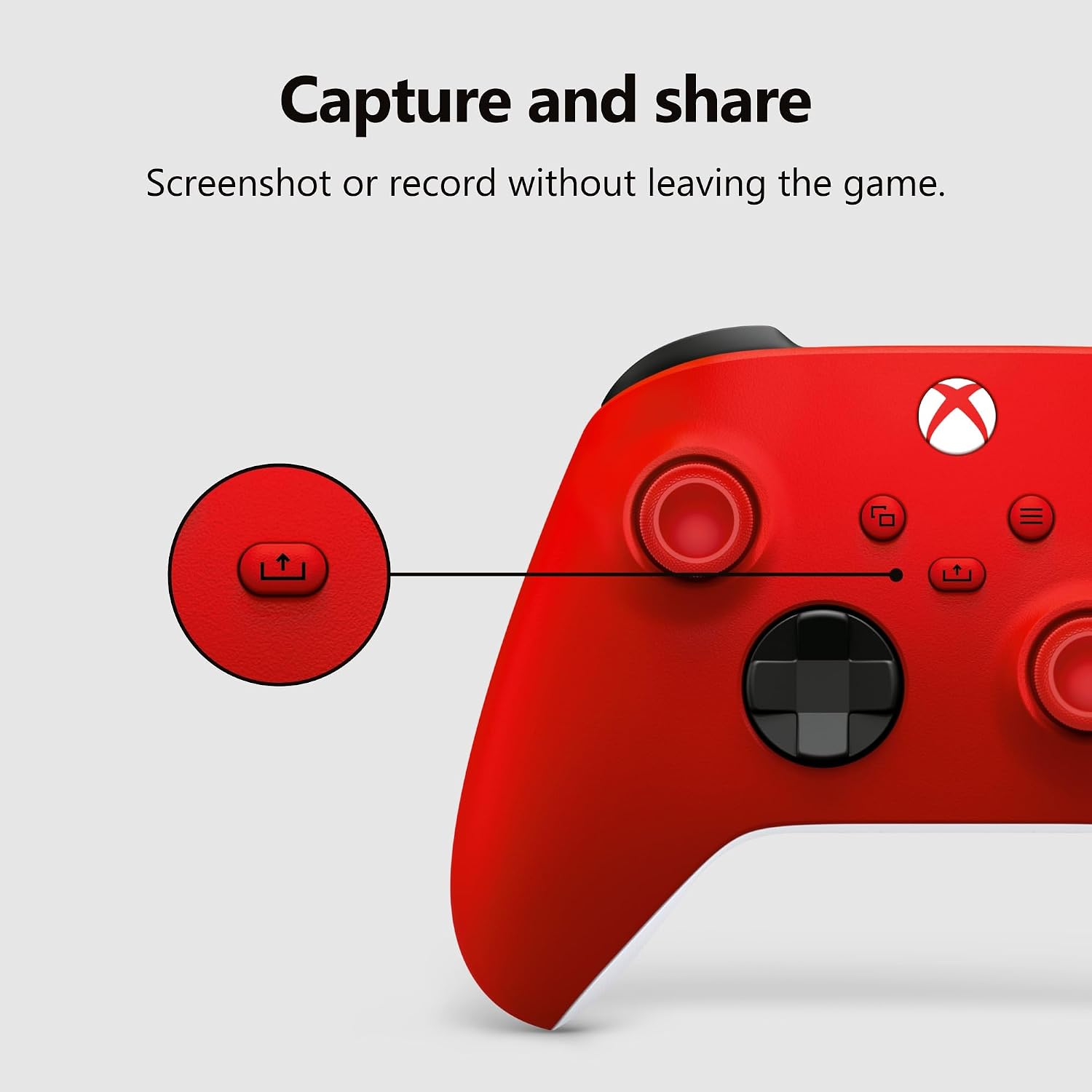 CONTROL INALÁMBRICO XBOX WIRELESS GAMING CONTROLLER PULSE RED - 4