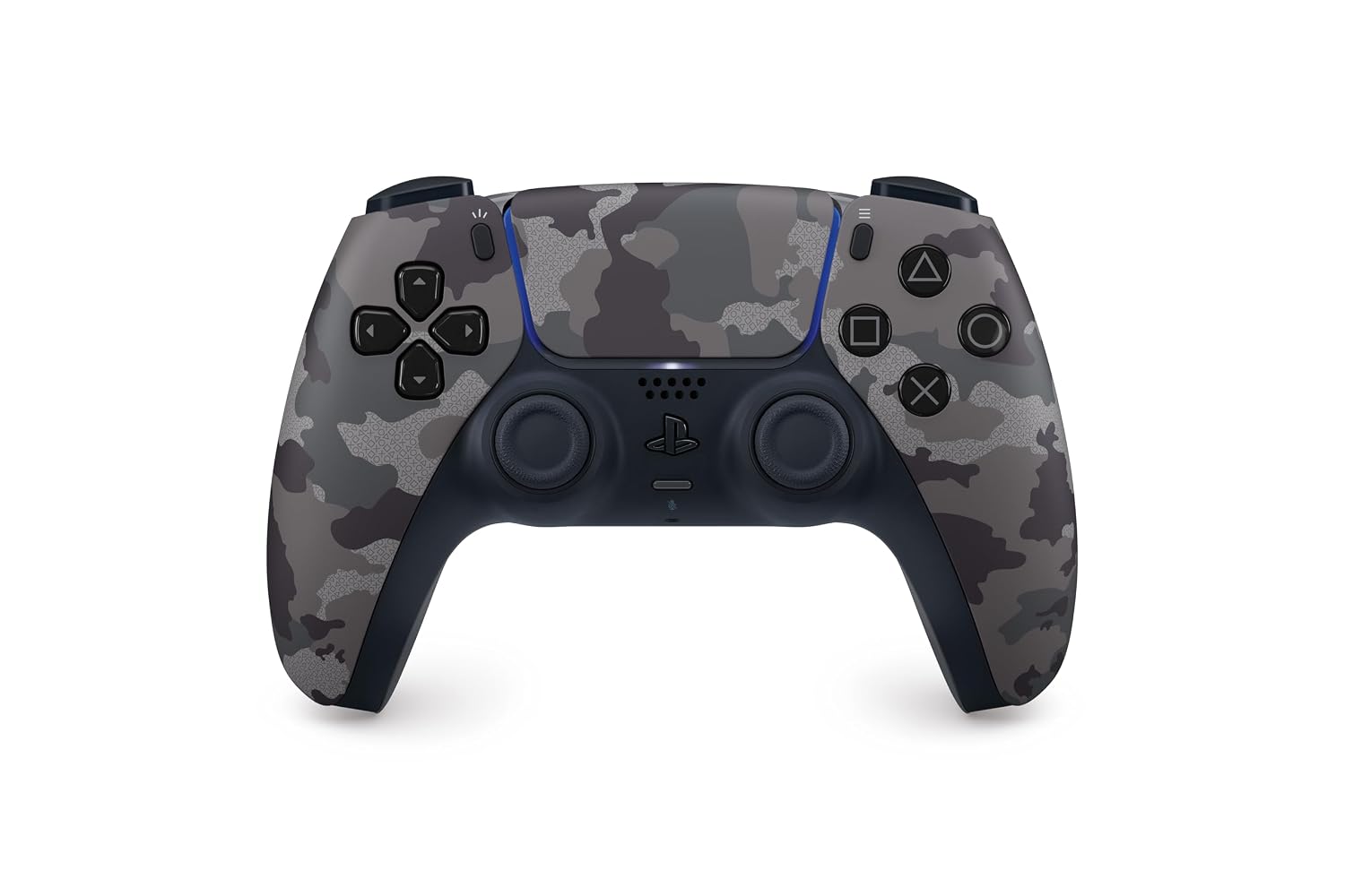 MANDO INALÁMBRICO PLAYSTATION DUALSENSE CAMUFLAJE GRIS PARA PS5, PC, MAC Y MÓVIL - 1