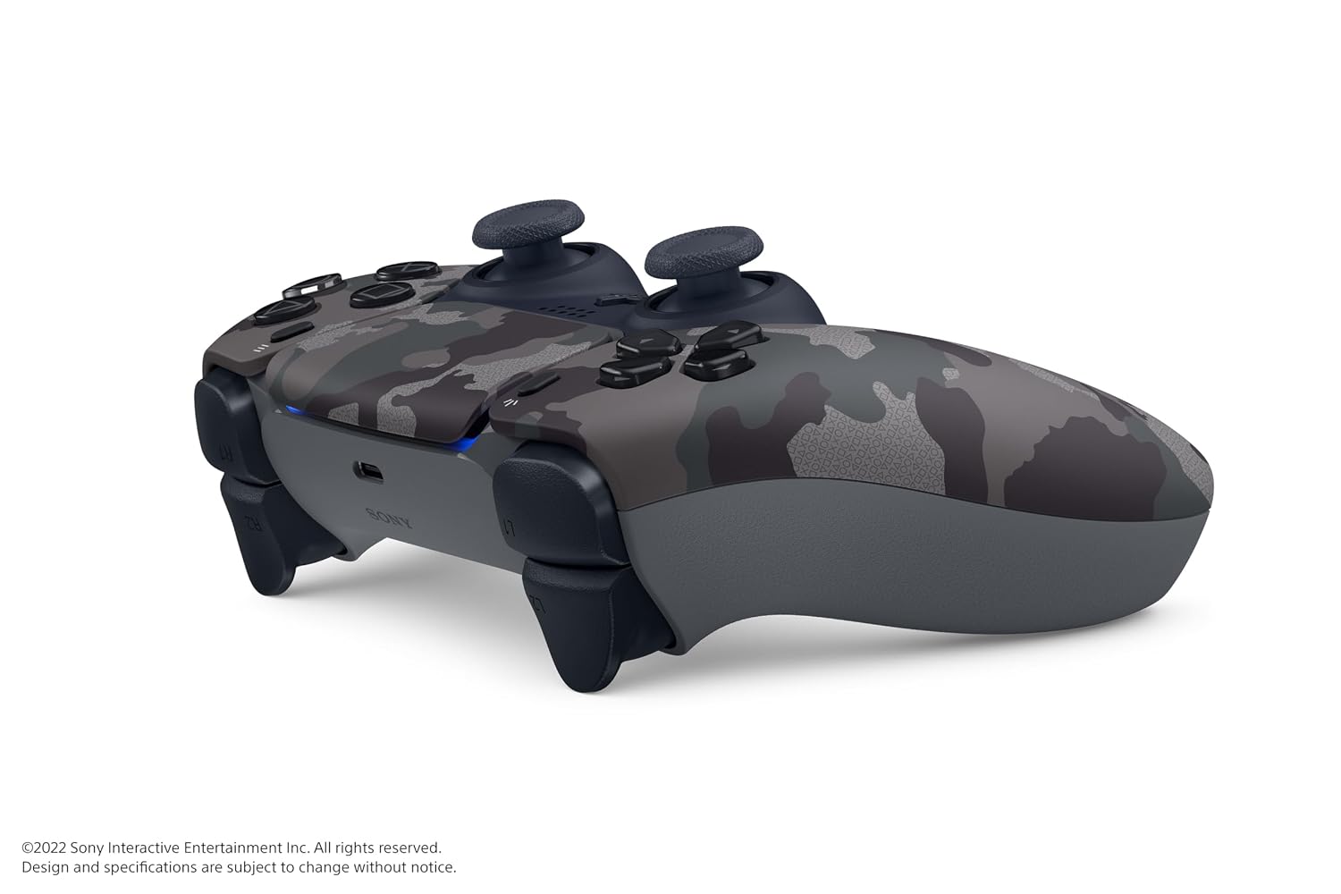 MANDO INALÁMBRICO PLAYSTATION DUALSENSE CAMUFLAJE GRIS PARA PS5, PC, MAC Y MÓVIL - 3