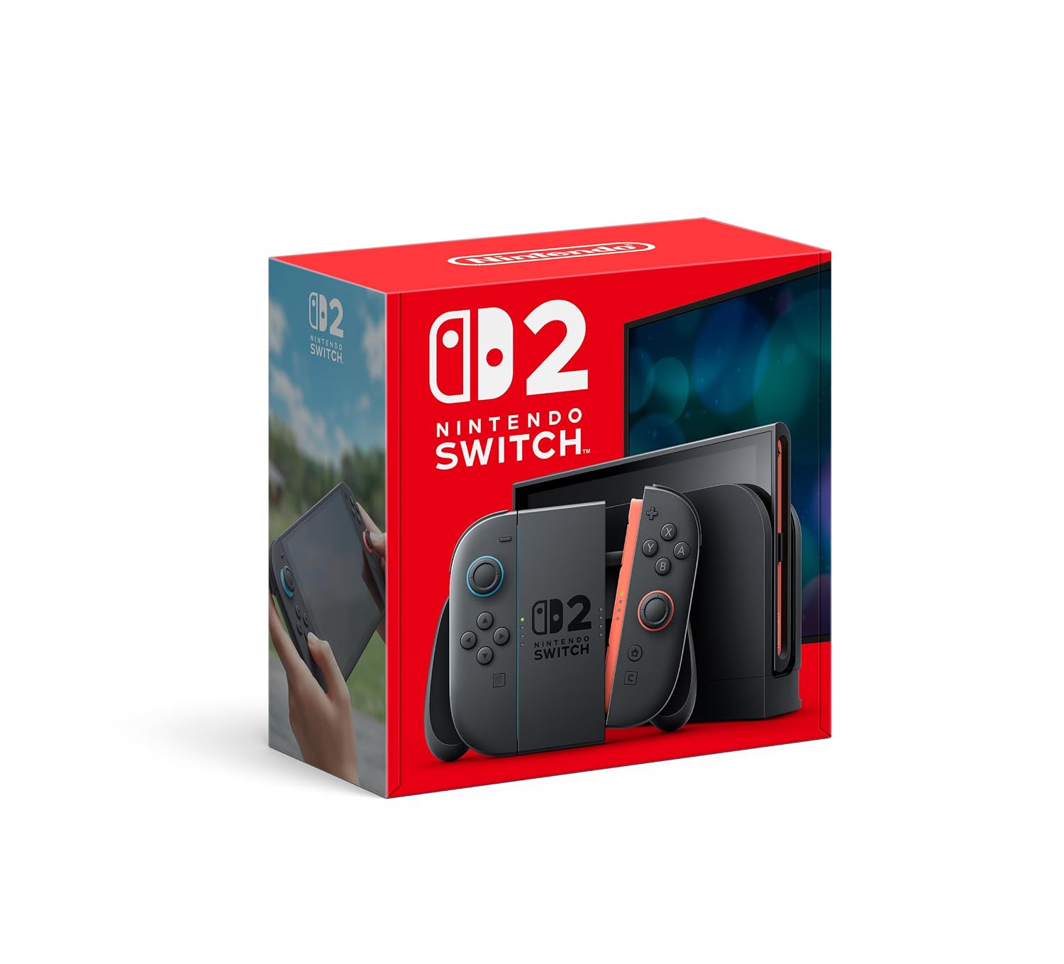 CONSOLA NINTENDO SWITCH 2 SYSTEM CON JOY-CON 2 AZUL Y ROJO - 1