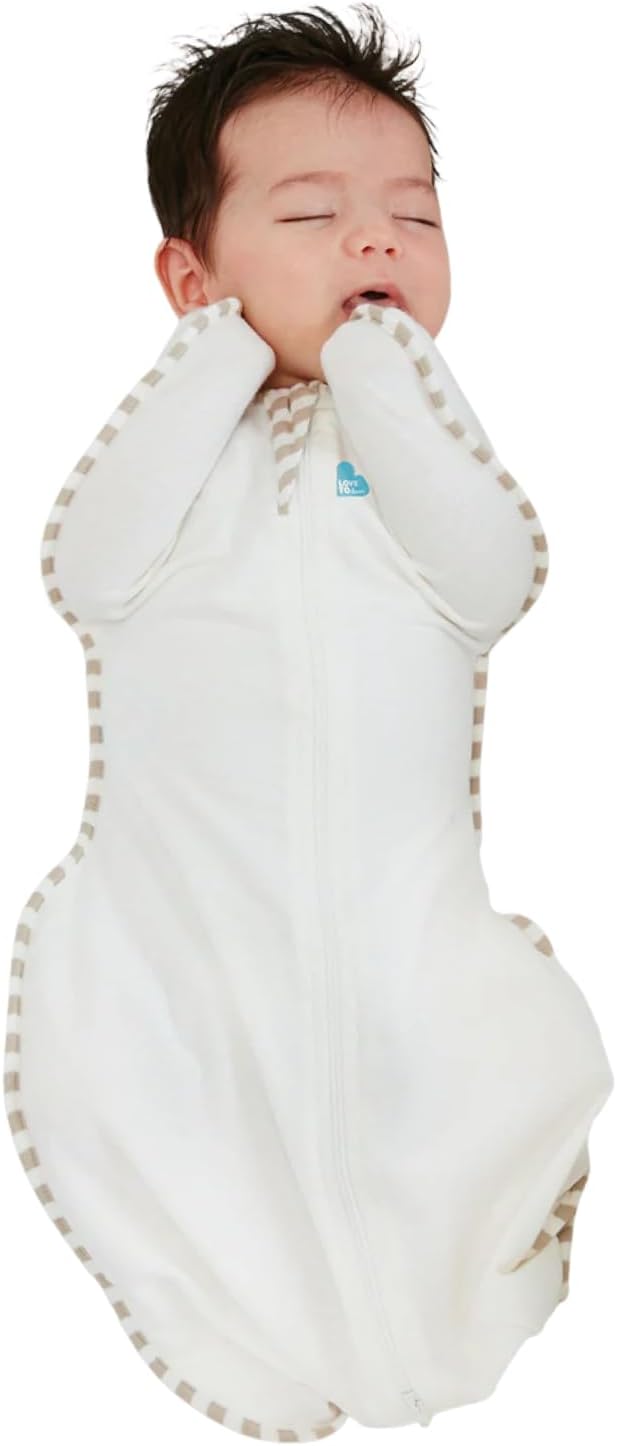 MANTA ENVOLVENTE LOVE TO DREAM SWADDLE UP TALLA PEQUEÑA 5-8.5 LBS CREMA - 4