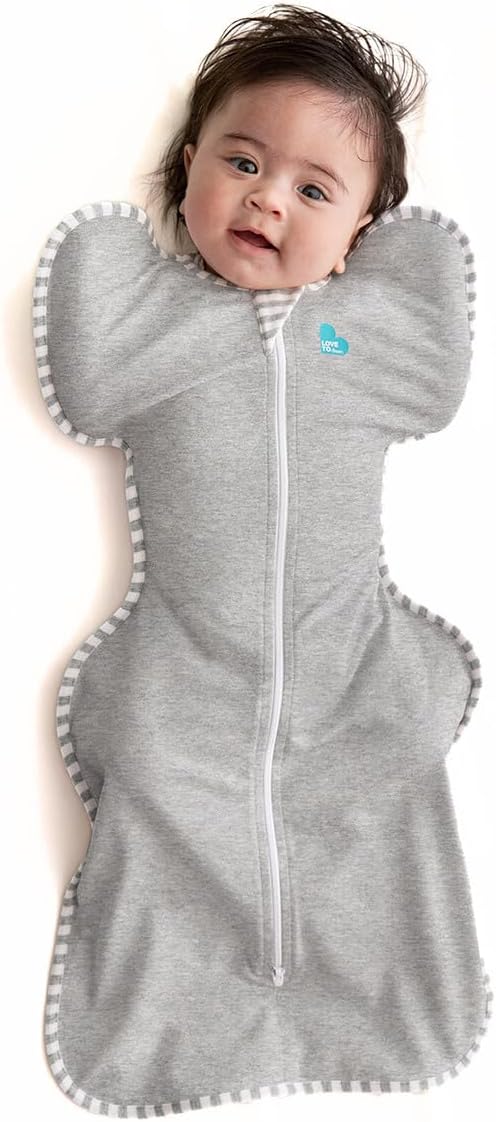 MANTA DE DORMIR LOVE TO DREAM SWADDLE UP 1.0 TOG 5-8.5 LBS GRIS - 1