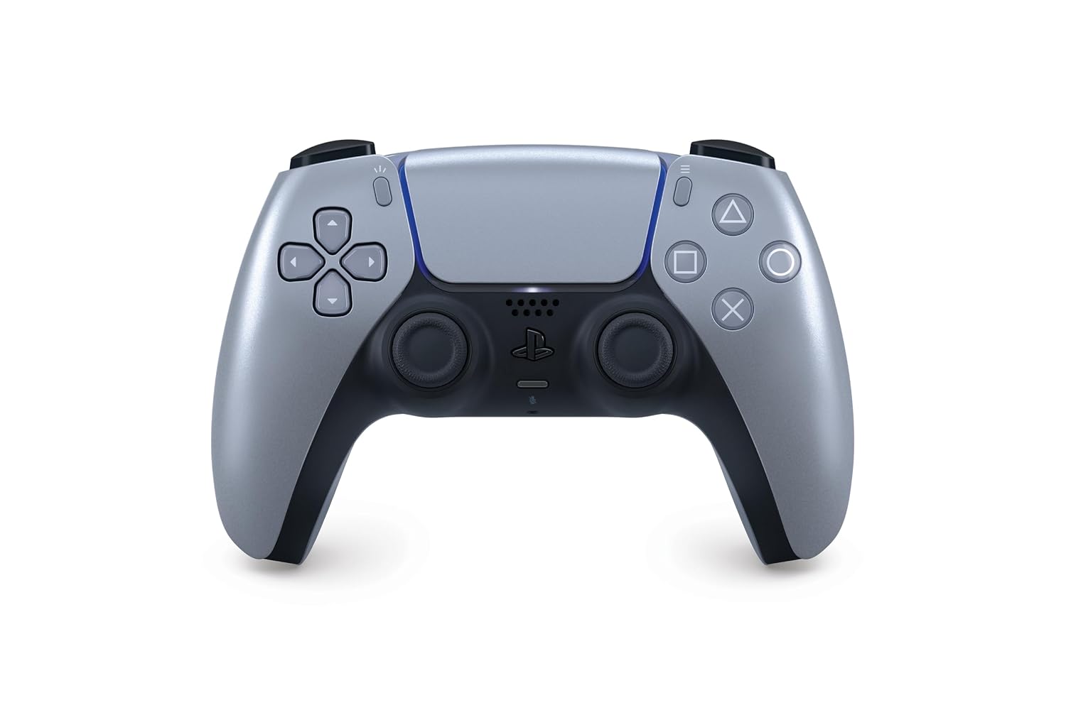 MANDO INALÁMBRICO PLAYSTATION DUALSENSE PLATA METÁLICA - 1