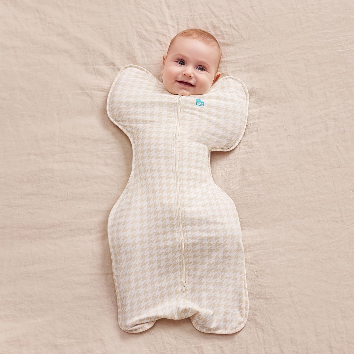 MANTA DE DORMIR SWADDLE UP LOVE TO DREAM 1.0 TOG 13-19 LBS HOUNDSTOOTH - 2