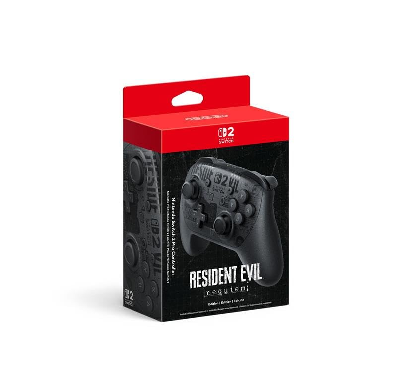 MANDO NINTENDO SWITCH 2 PRO CONTROLLER RESIDENT EVIL REQUIEM EDITION - 1
