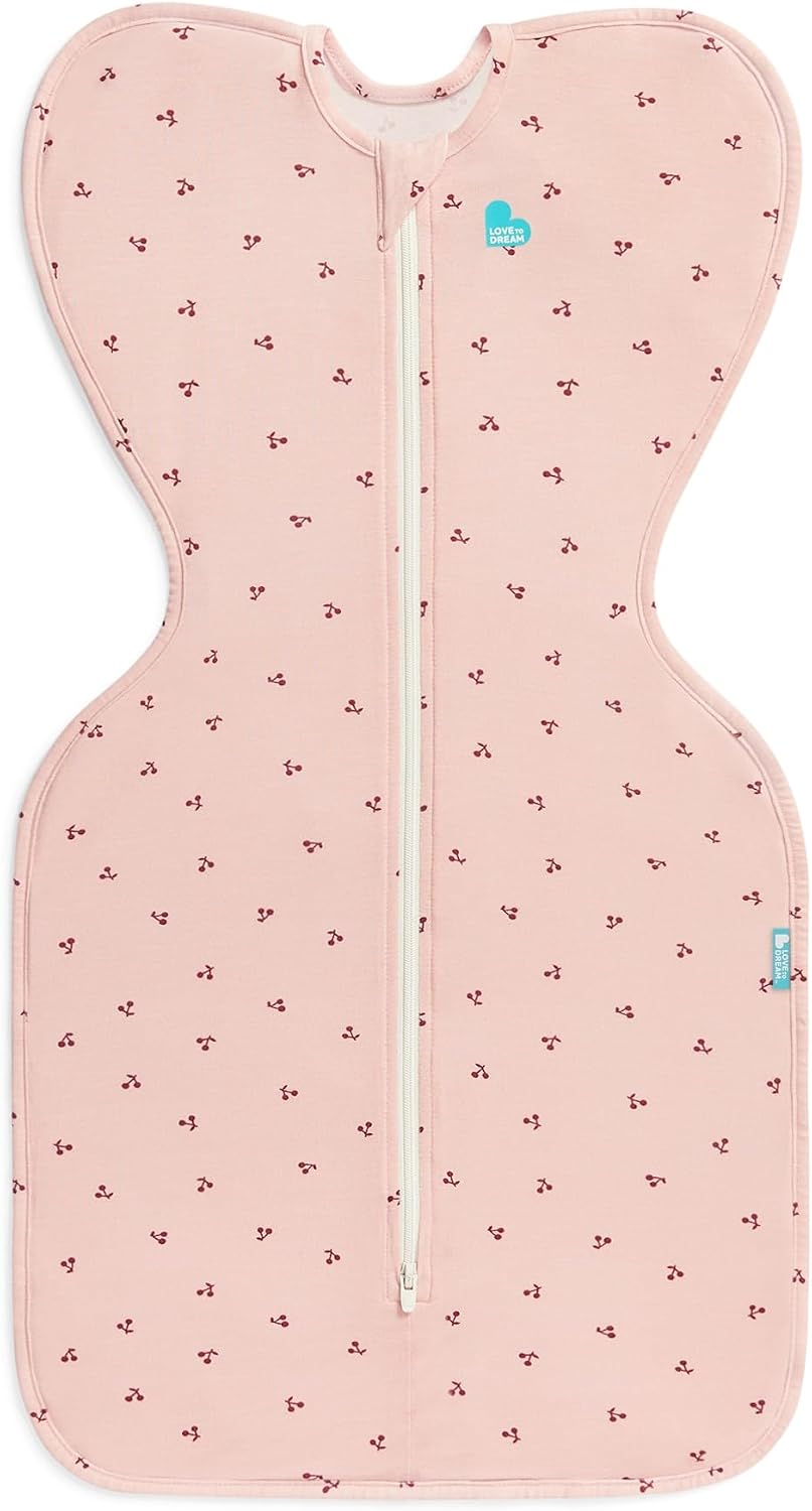 SACO DE DORMIR SWADDLE UP BAMBOO LOVE TO DREAM 1.0 TOG 5-8.5 LBS ROSADO - 2