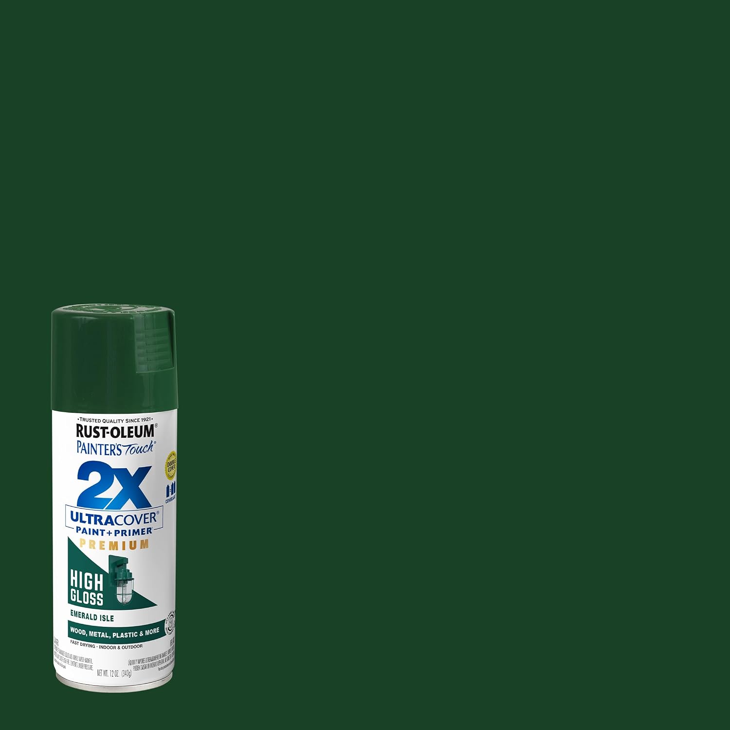 PINTURA EN SPRAY RUST-OLEUM PAINTER'S TOUCH 2X ULTRA COVER ESMERALDA - 2
