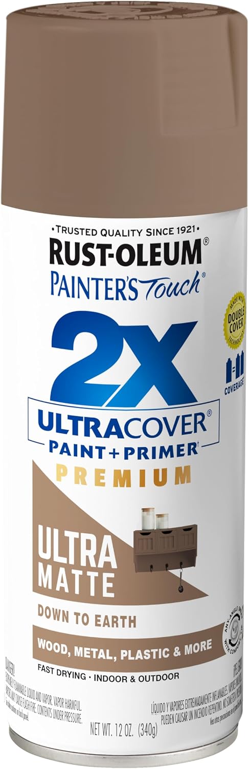 PINTURA EN SPRAY RUST-OLEUM PAINTER'S TOUCH 2X ULTRA COVER MULTIUSO DOWN TO EARTH - 1