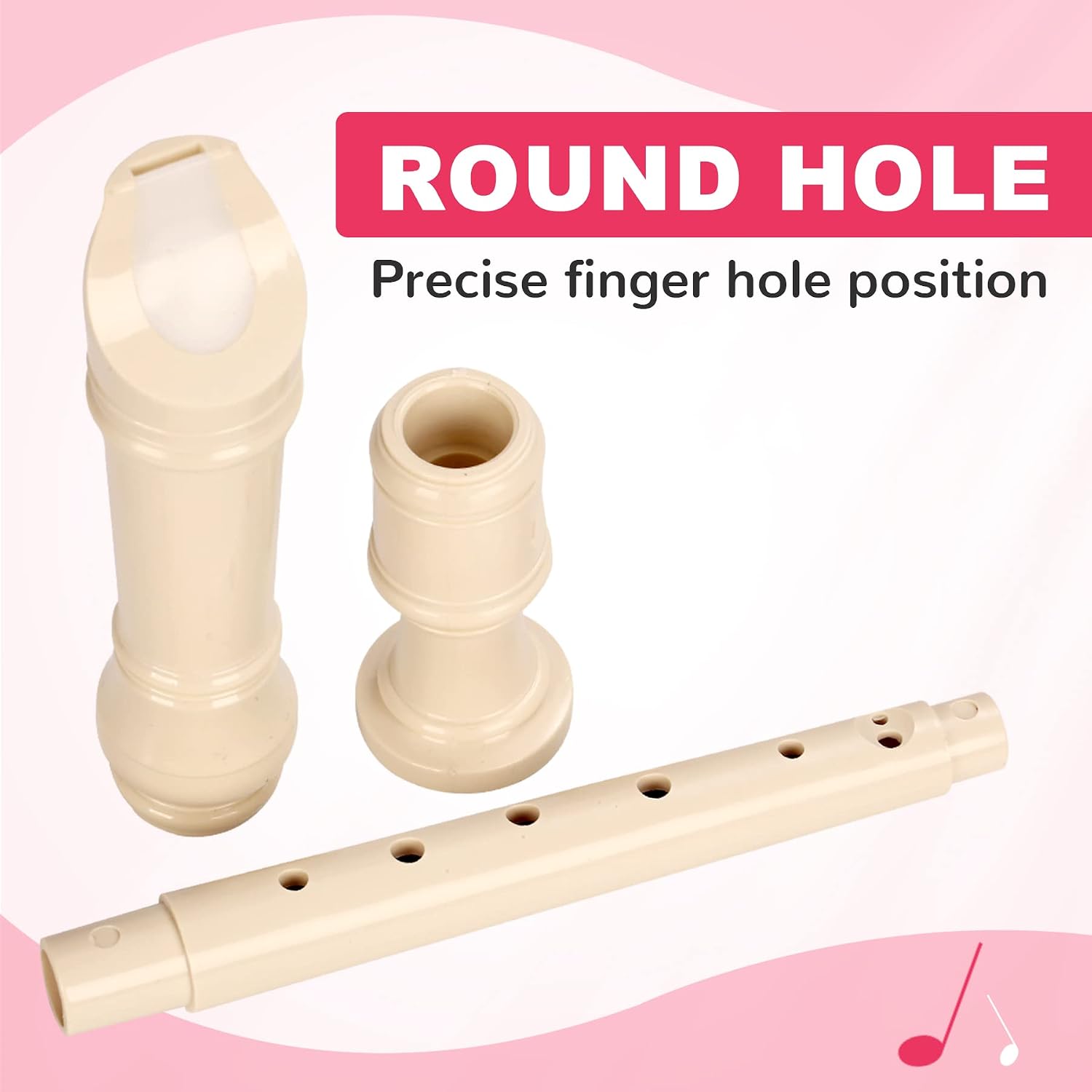 FLAUTA SOPRANO CONJURER 10 PIEZAS SISTEMA ALEMÁN CON FUNDA Y VARILLA DE LIMPIEZA - 3