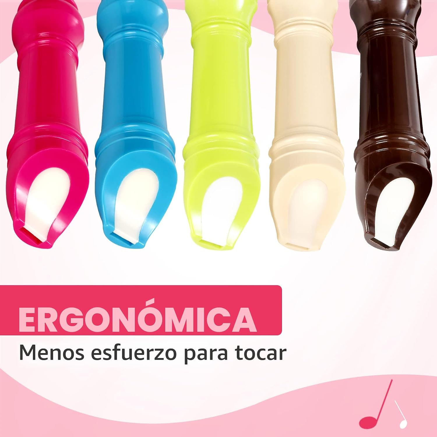 FLAUTA SOPRANO CONJURER 10 PIEZAS SISTEMA ALEMÁN CON FUNDA Y VARILLA DE LIMPIEZA - 4