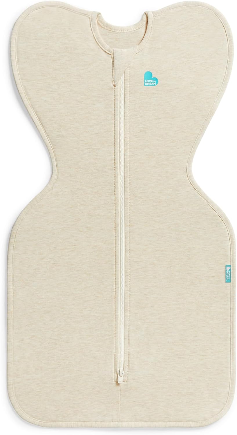SACO DE DORMIR SWADDLE UP LOVE TO DREAM 1.0 TOG 8-13 LBS COLOR OATMEAL - 2