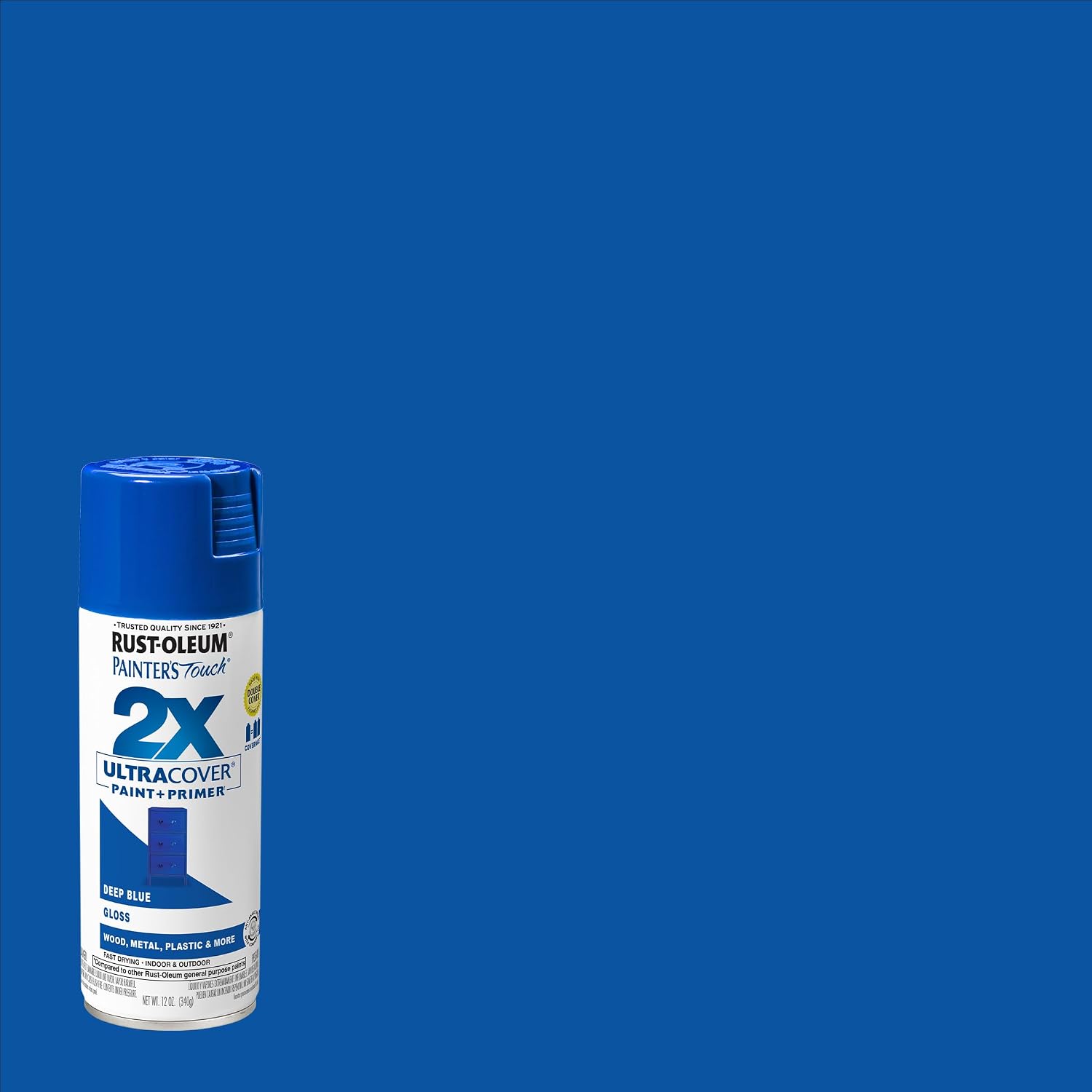PINTURA EN SPRAY RUST-OLEUM PAINTER'S TOUCH 2X ULTRA COVER AZUL PROFUNDO BRILLO - 2