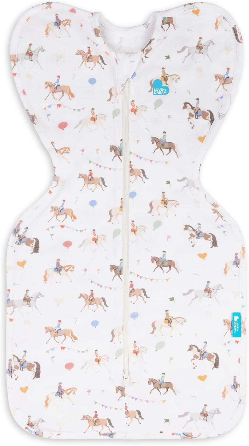 LOVE TO DREAM SWADDLE UP SACO DE DORMIR PARA BEBÉ 1.0 TOG 13-19 LBS CABALLO - 2
