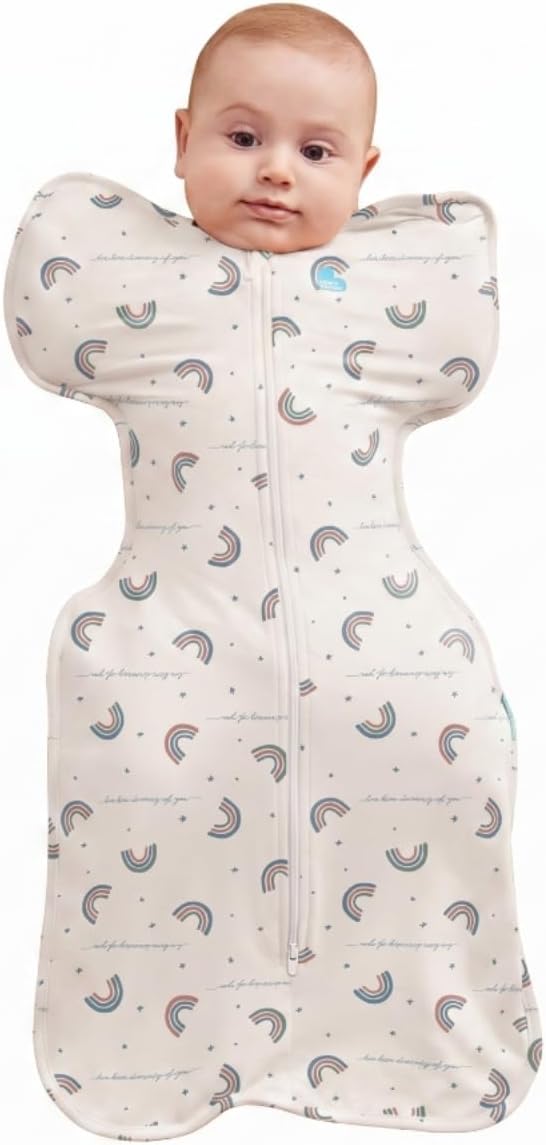 SACO DE DORMIR LOVE TO DREAM SWADDLE UP 1.0 TOG 5-8.5 LBS RAINBOW DREAM - 1
