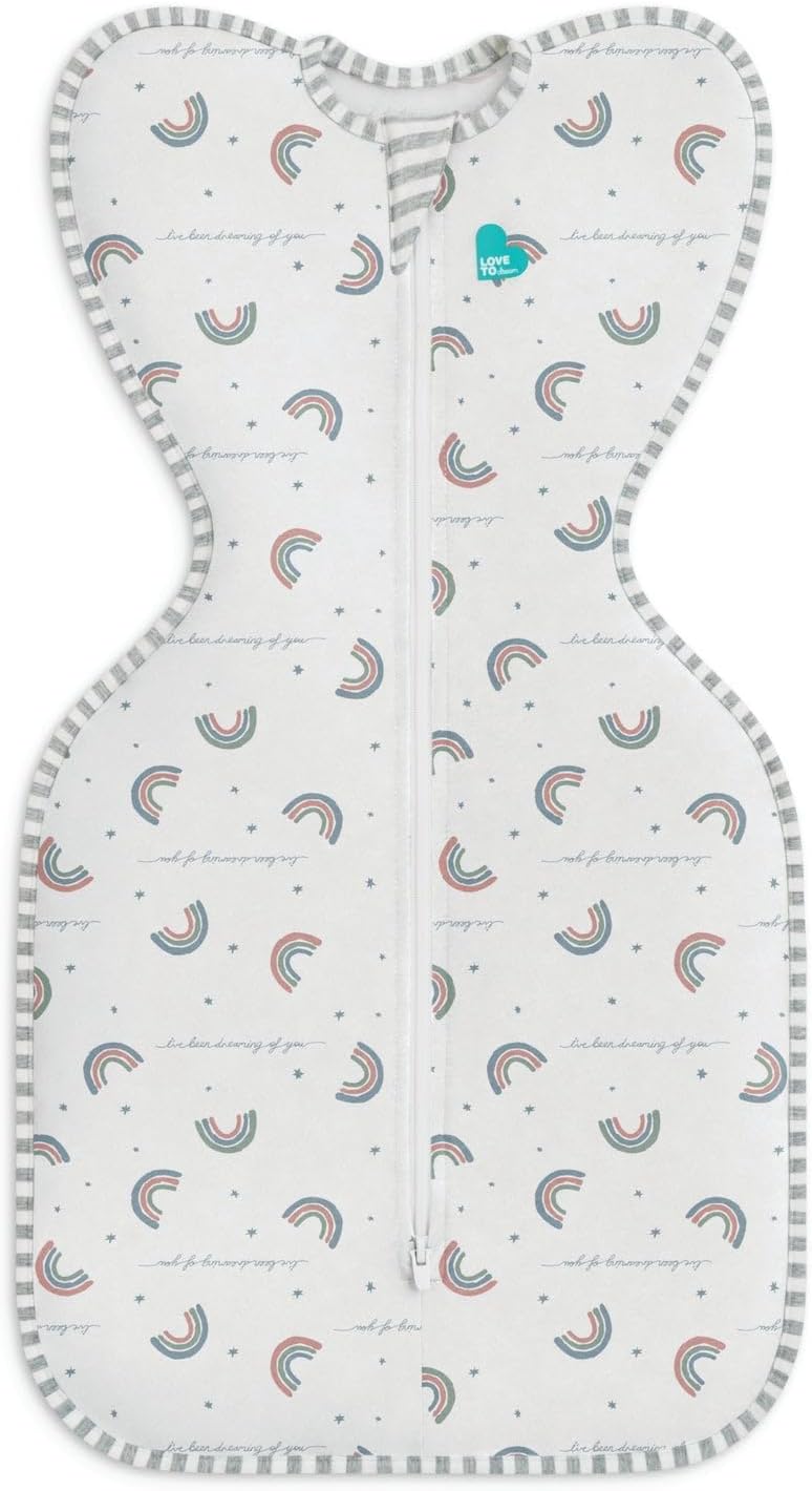 SACO DE DORMIR LOVE TO DREAM SWADDLE UP 1.0 TOG 5-8.5 LBS RAINBOW DREAM - 2