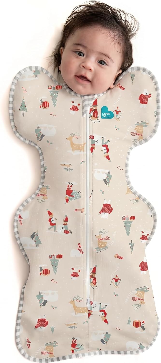 MANTA DE DORMIR LOVE TO DREAM SWADDLE UP TALLA RECIÉN NACIDO 5-8.5 LBS BEIGE - 1
