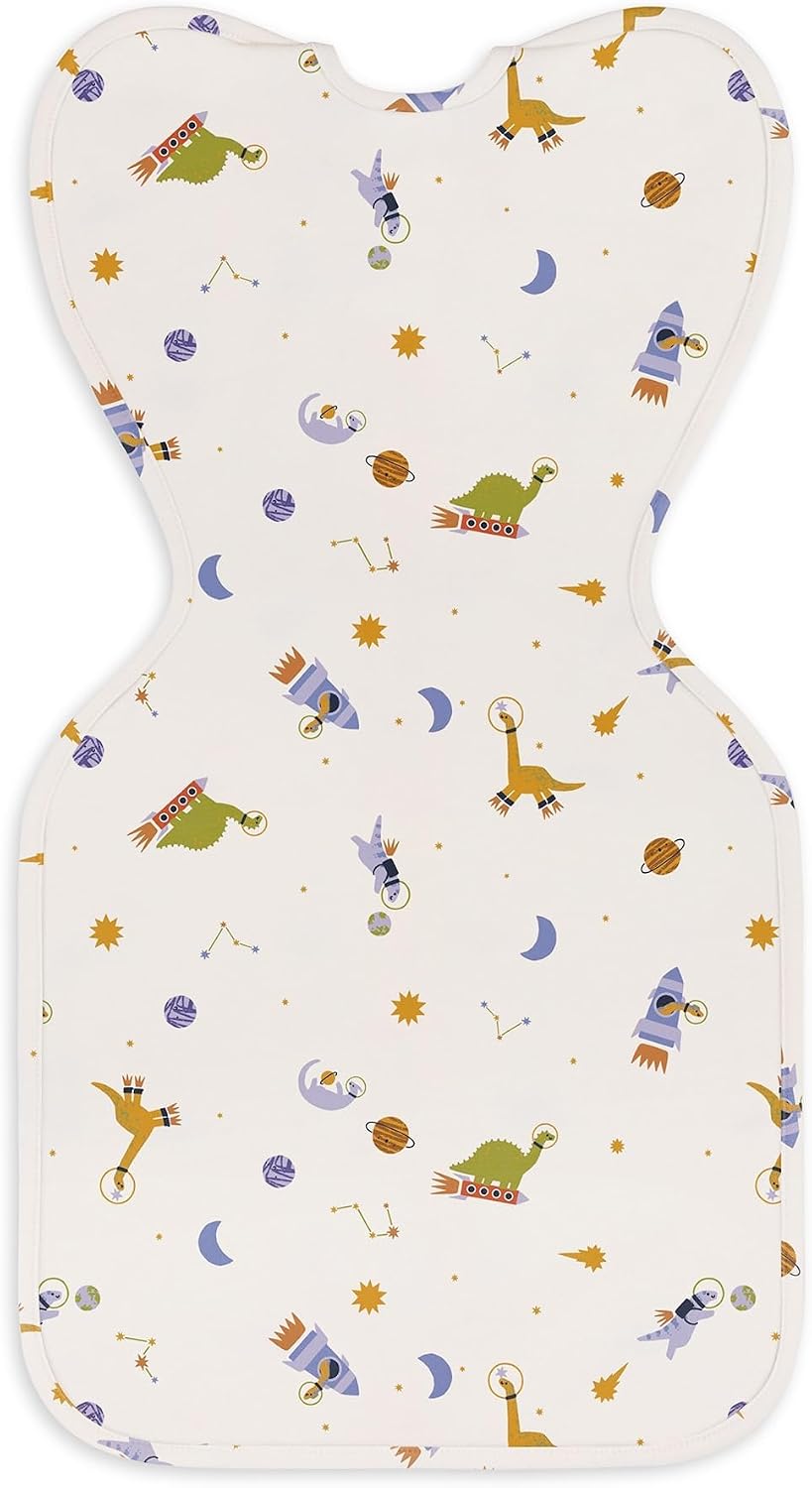 SACO DE DORMIR SWADDLE UP LOVE TO DREAM 1.0 TOG 5-8.5 LBS SPACE DINOS - 2