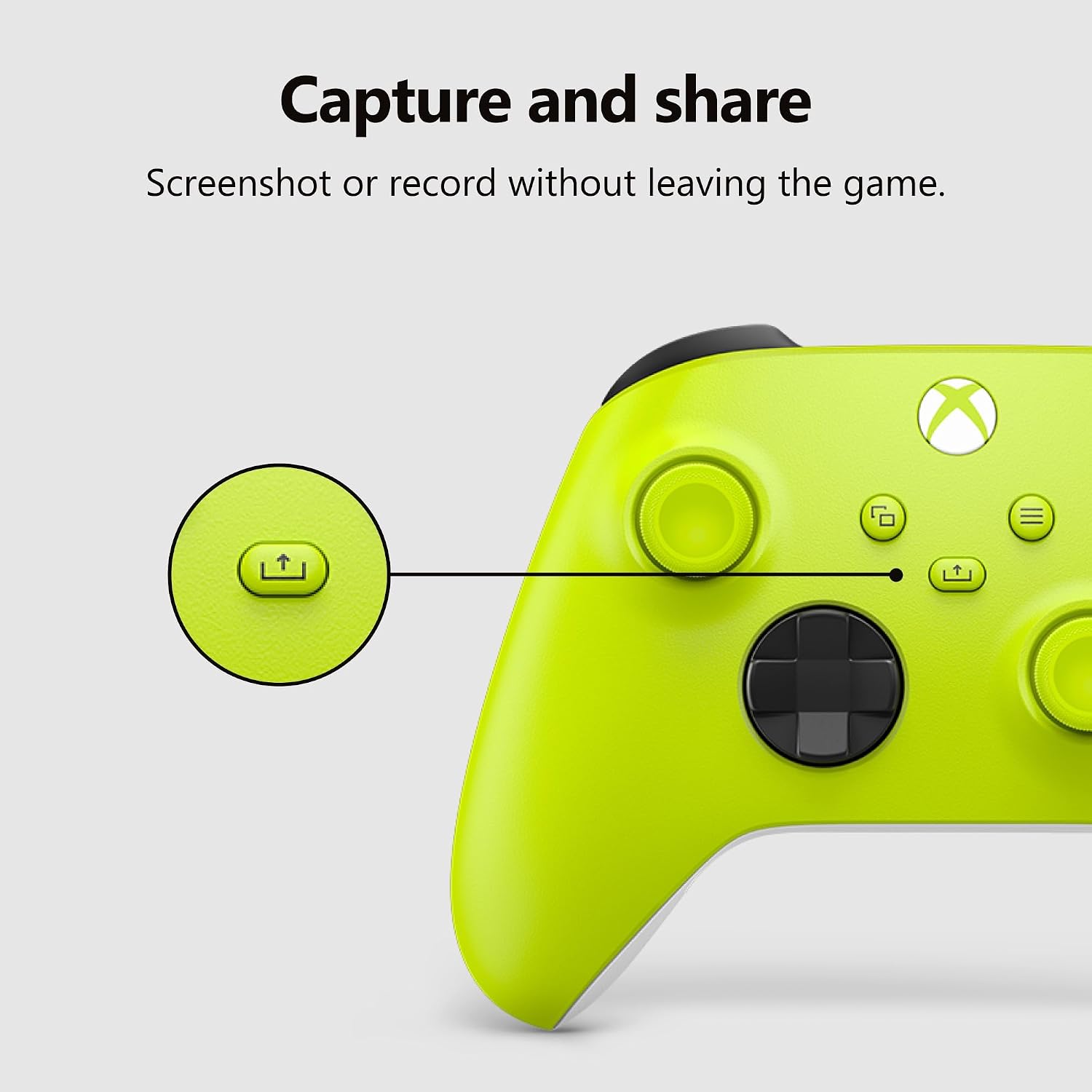 CONTROL INALÁMBRICO XBOX WIRELESS GAMING CONTROLLER ELECTRIC VOLT - 4