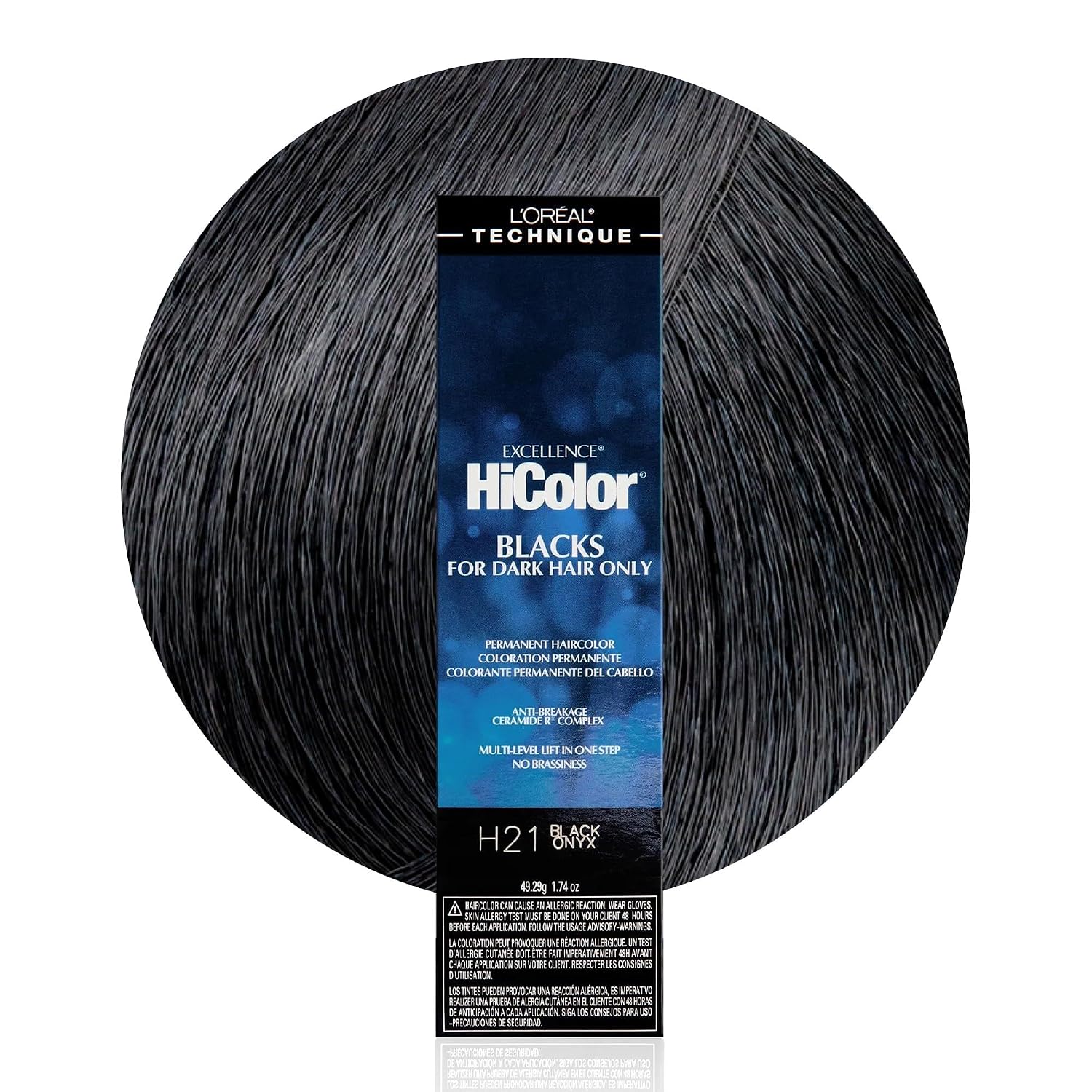 TINTURA PERMANENTE L'ORÉAL TECHNIQUE HICOLOR VIOLET Y BLACKS PARA CABELLO OSCURO - 1
