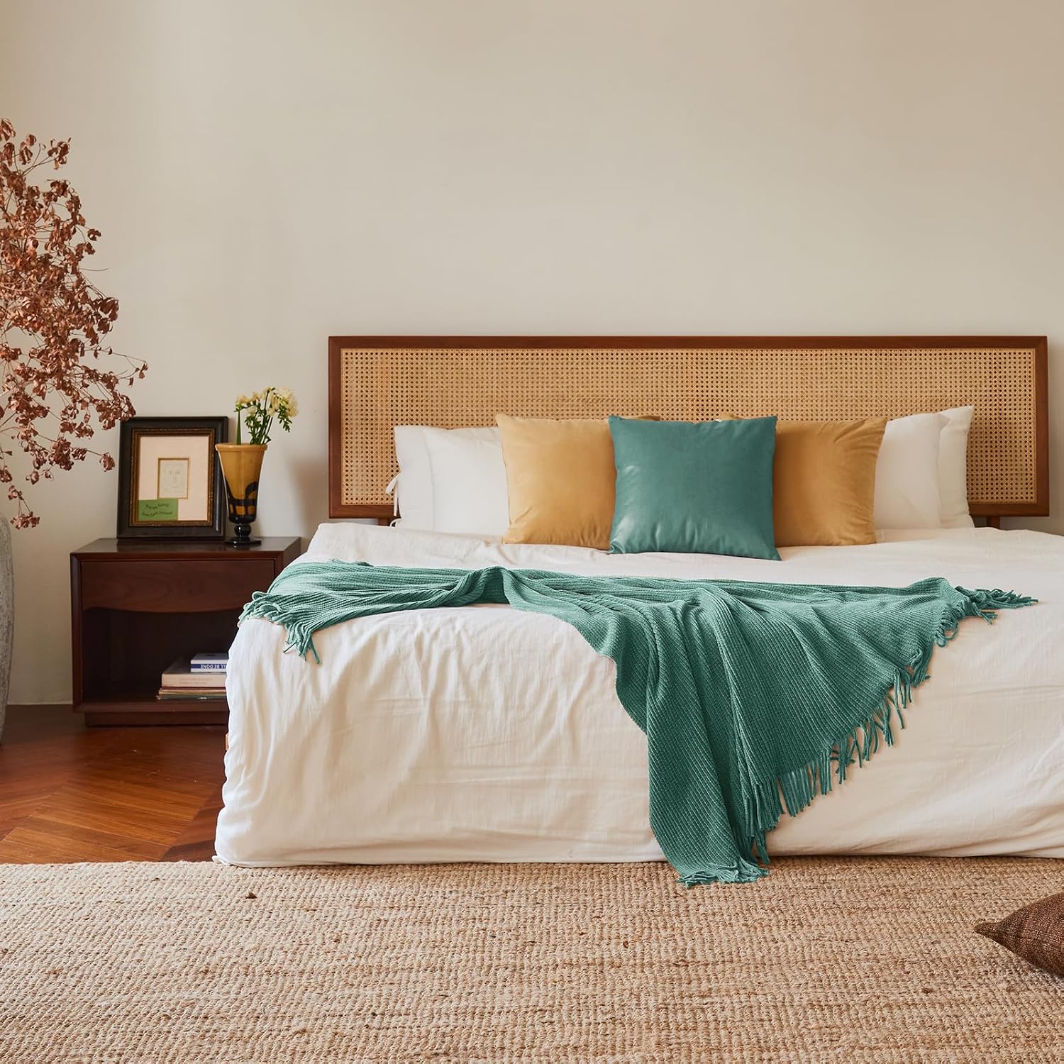 MANTA LIFEIN CHENILLE TEJIDA AQUA 60X80 PULGADAS - 3