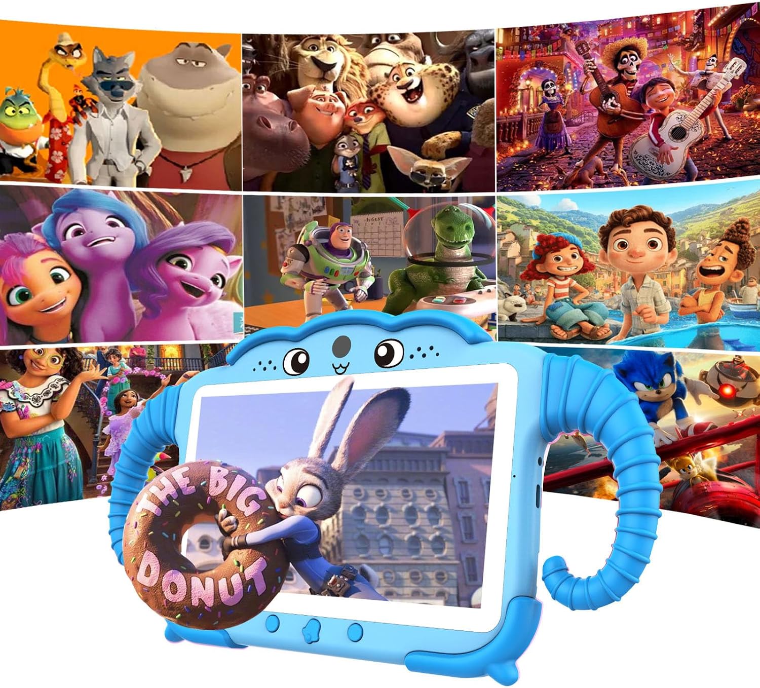 TABLET YOSATOO KIDS 7 PULGADAS 32GB ANDROID 11 AZUL CON FUNDA Y CONTROLES PARENTALES - 3