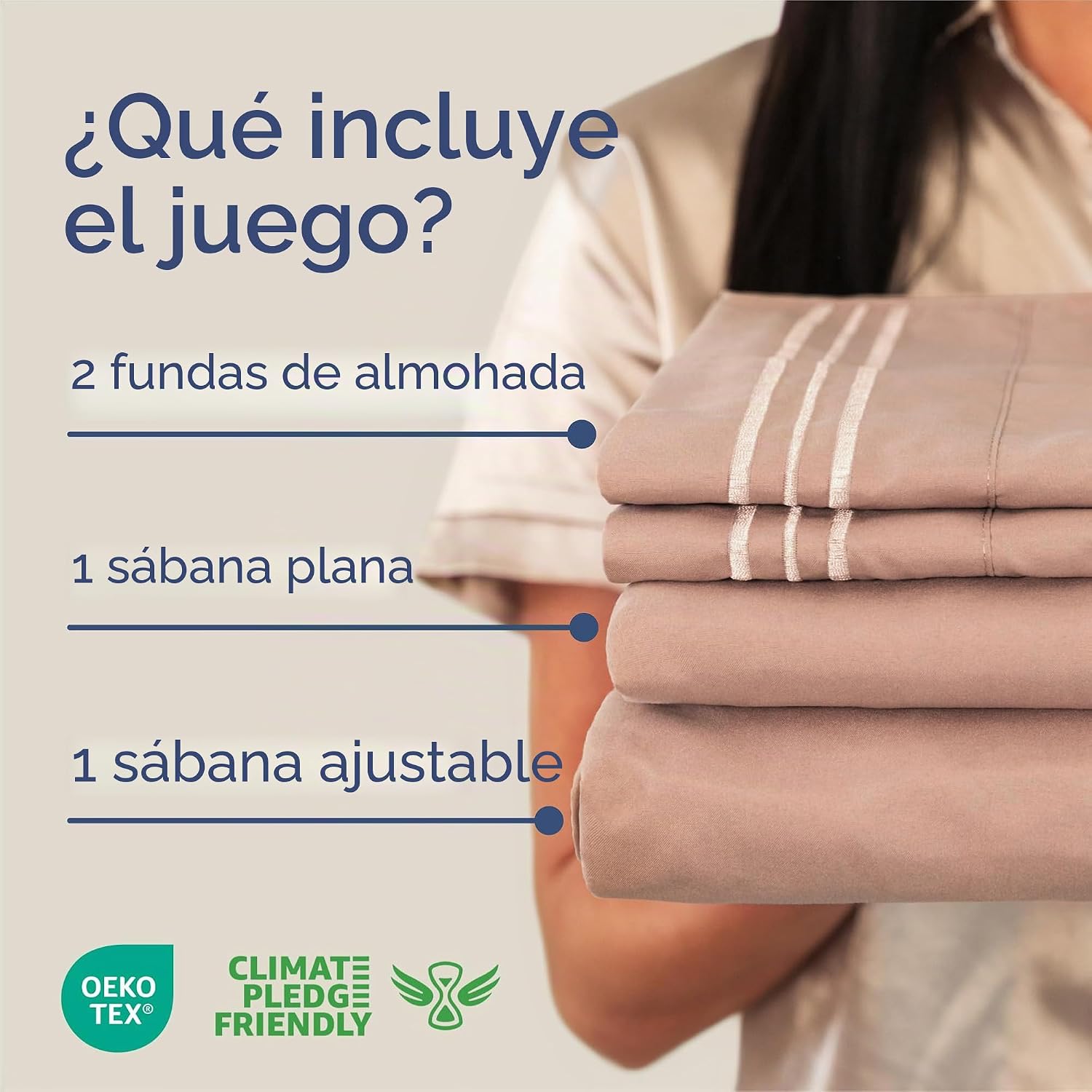 JUEGO DE SÁBANAS KING SIZE 4 PIEZAS CGK UNLIMITED MICROFIBRA MALVA - 2